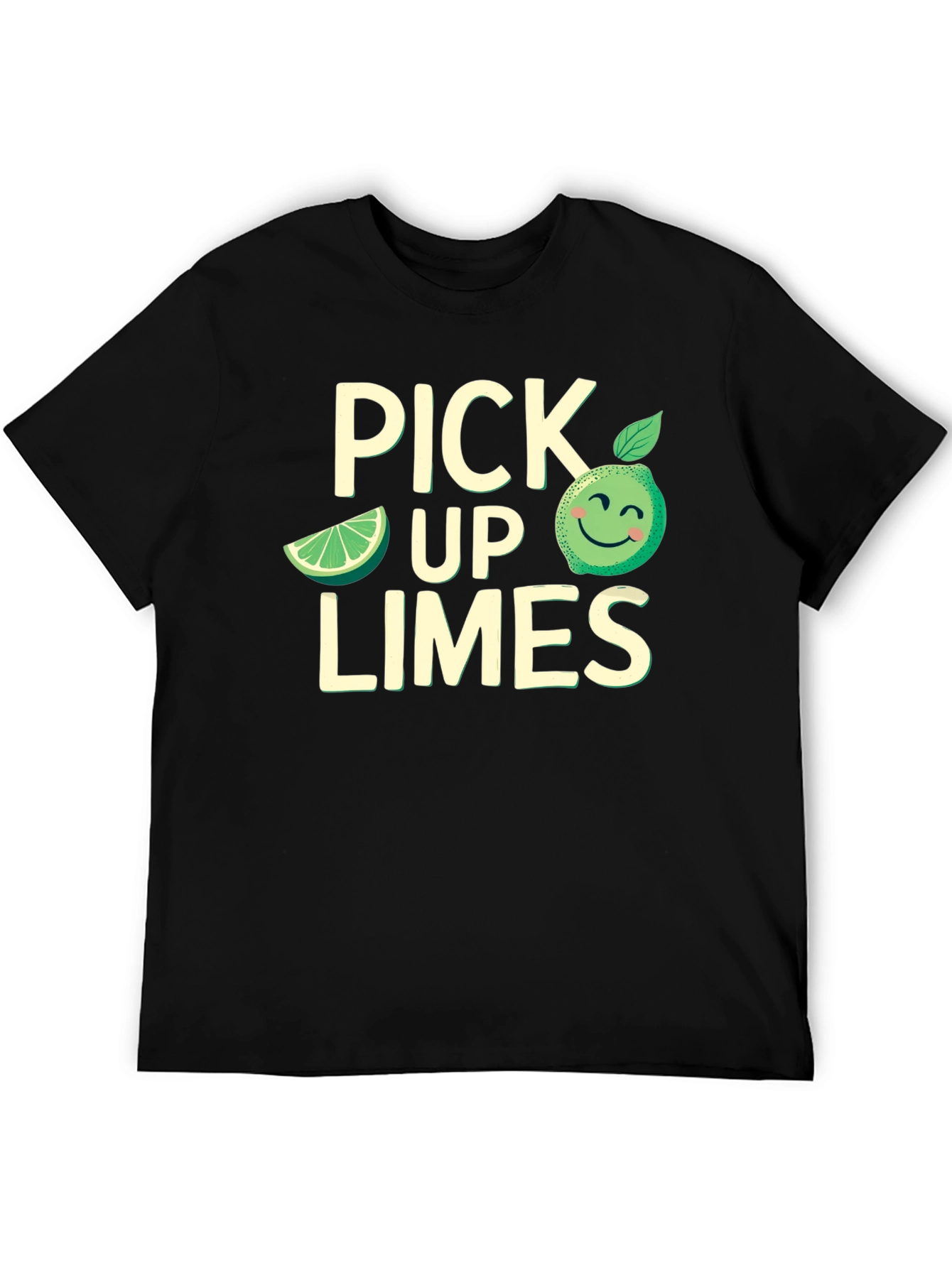Black Pick Up Limes Graphic Tee view 5