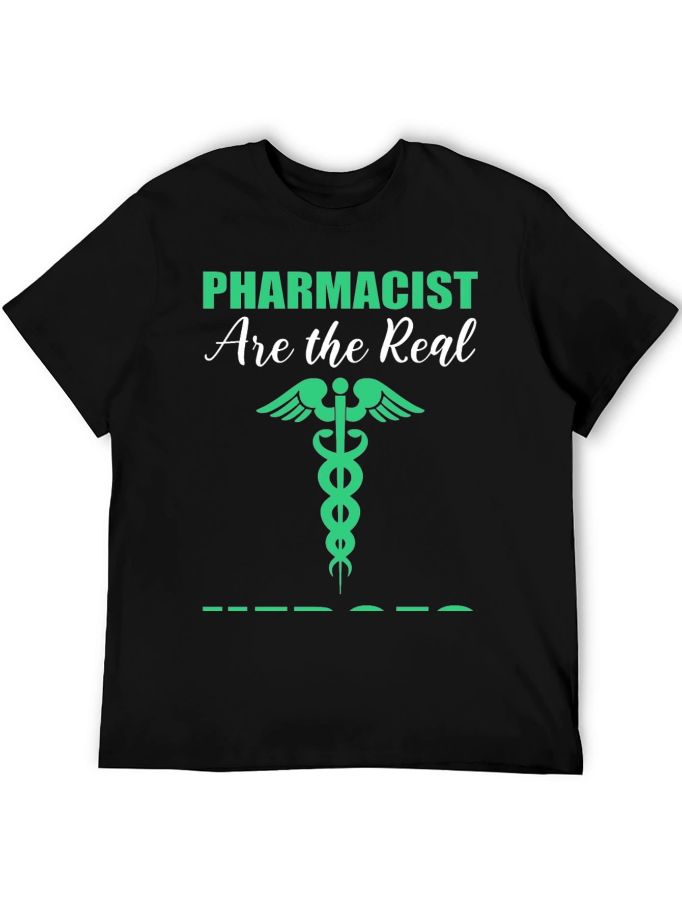 Black Pharmacist Hero Tee view 5