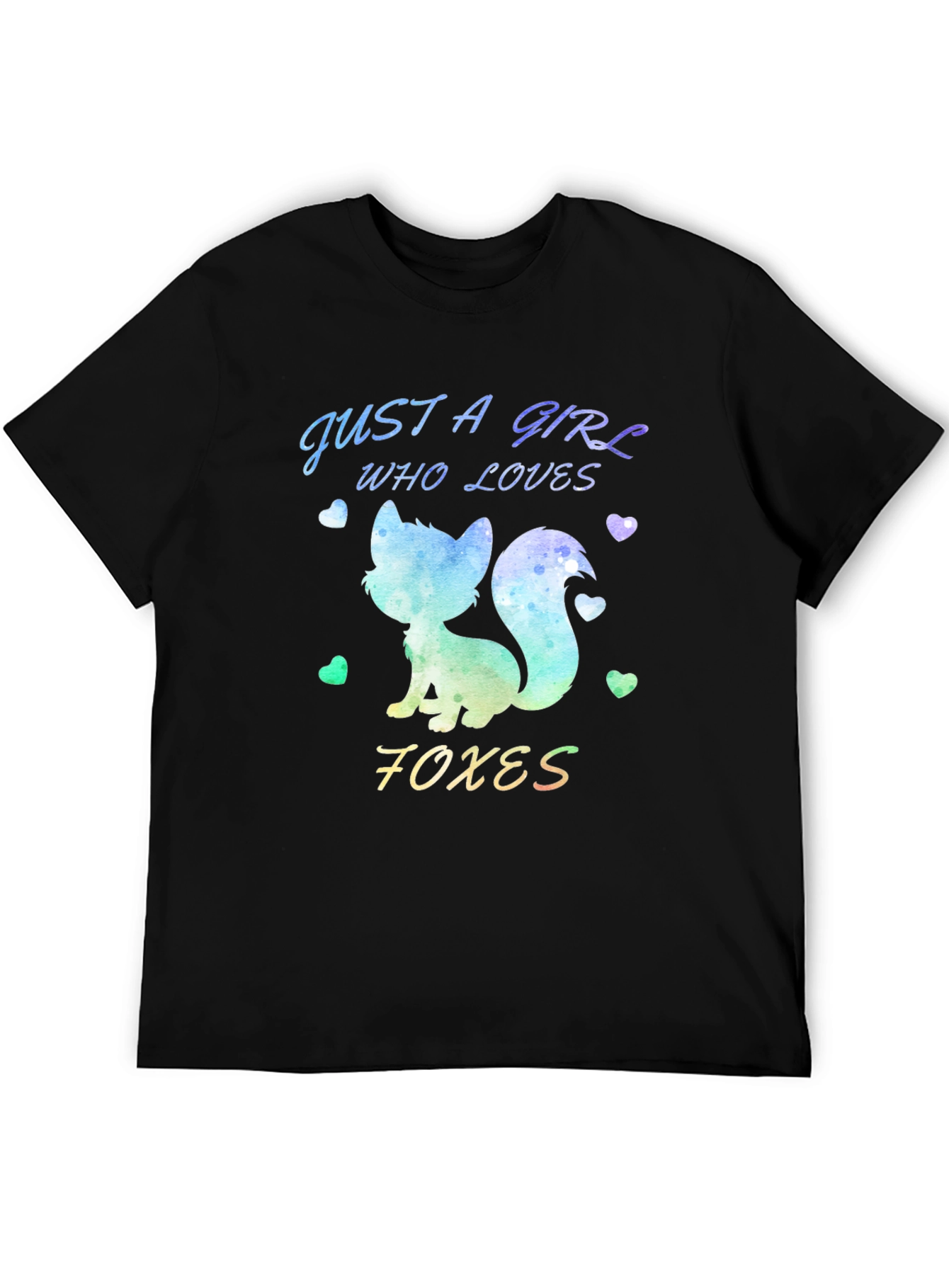 Just A Girl Who Loves Foxes T-Shirt - 5