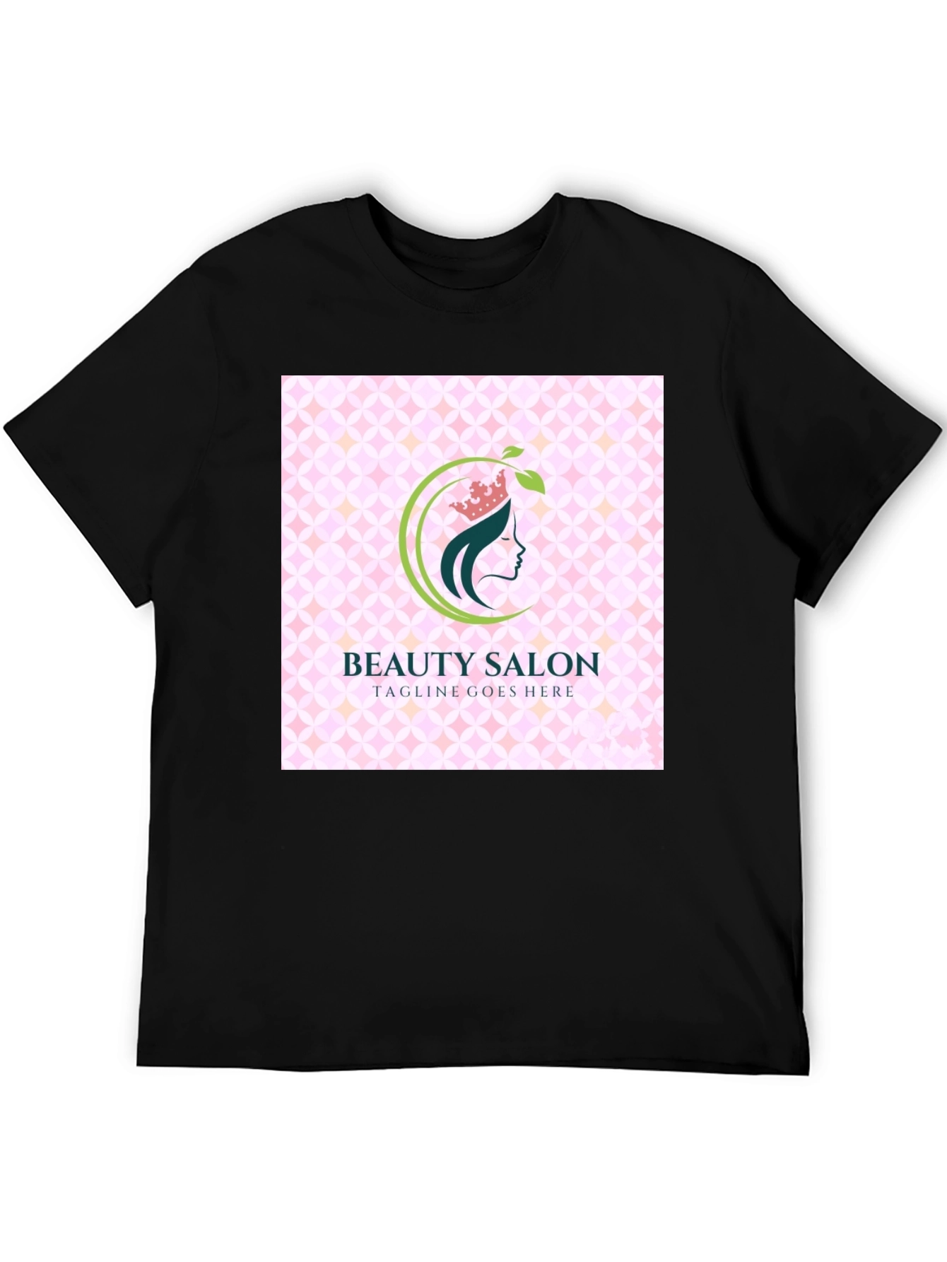Black Beauty Salon Graphic T-Shirt view 5