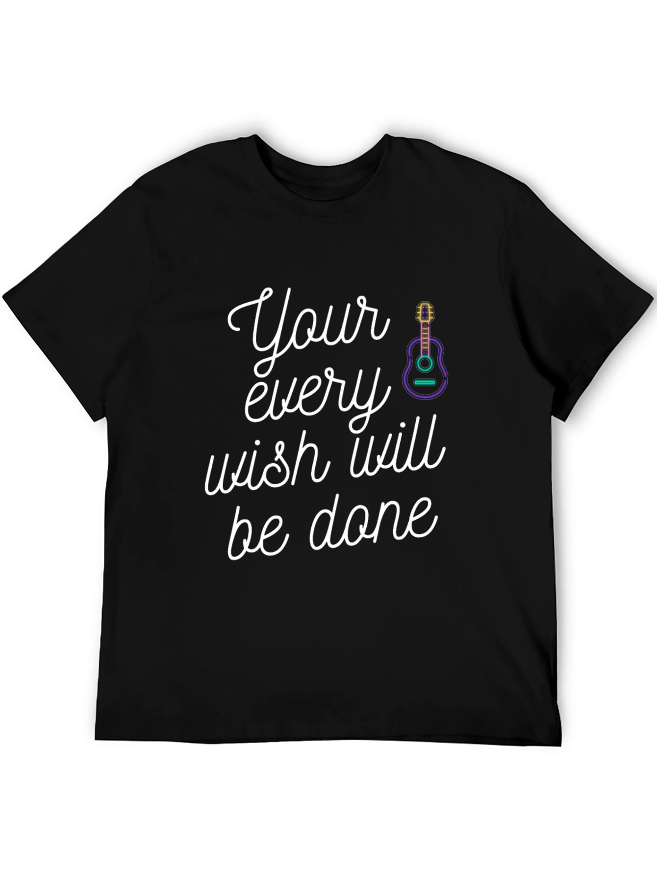 Black Your Every Wish Graphic Tee view 5
