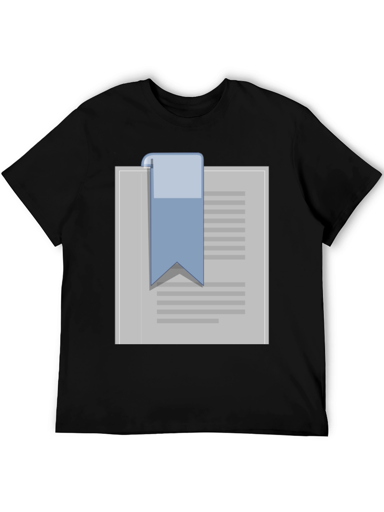 Black Bookworm T-Shirt - Reader's Delight view 5