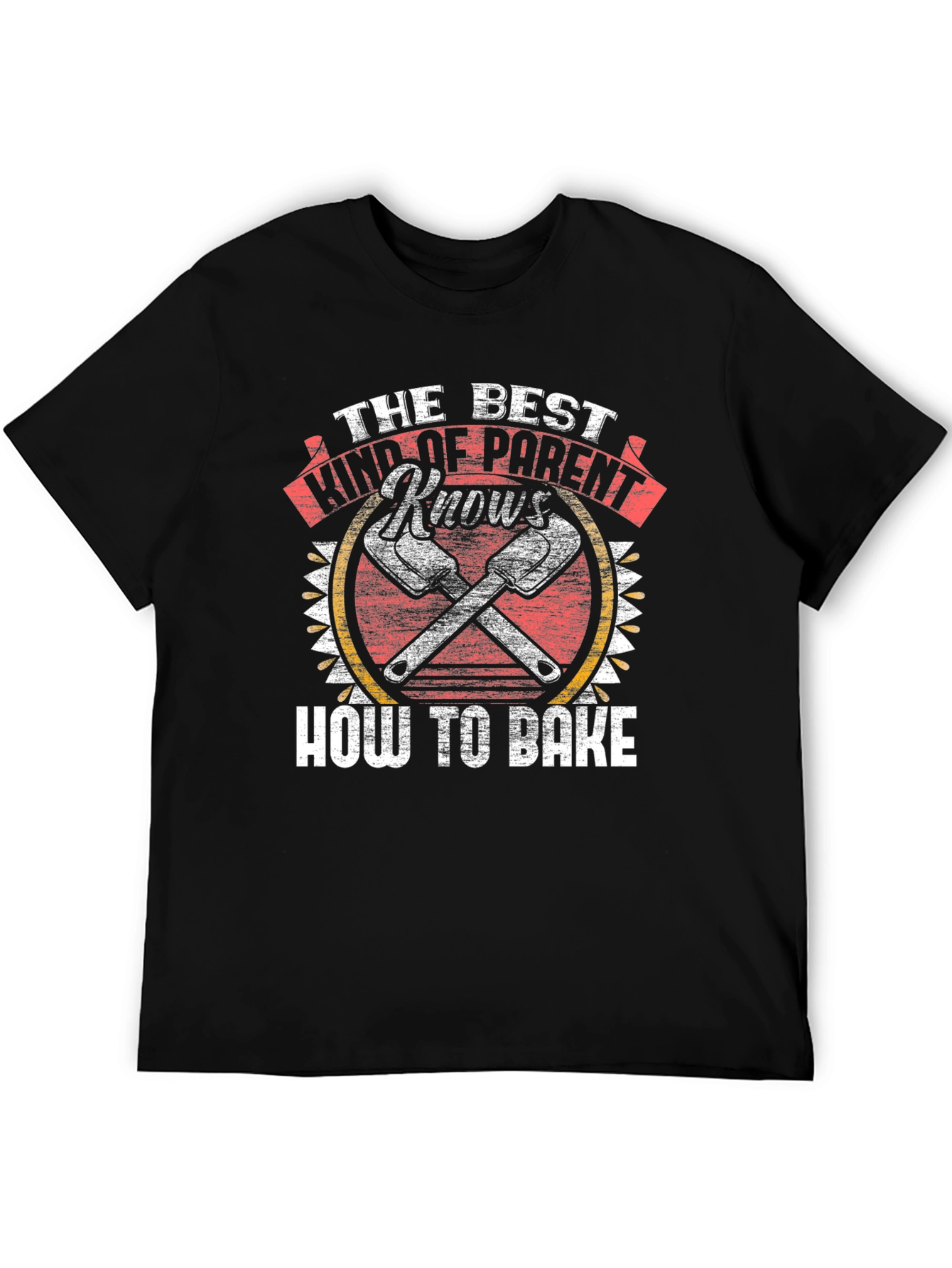Black The Best Kind of Parent Knows How to Bake T-Shirt view 5