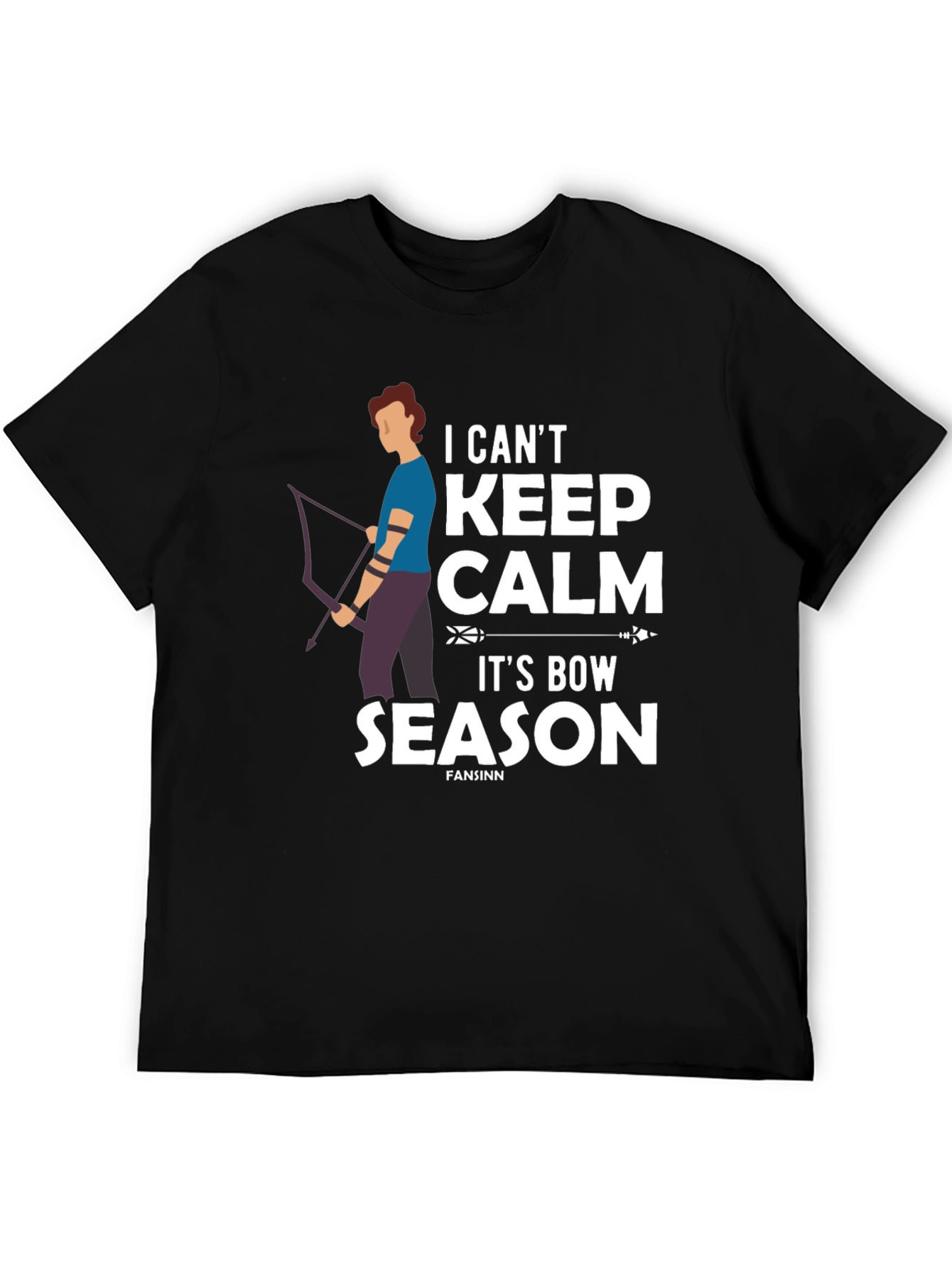 Black Bow Season T-Shirt: I Can't Keep Calm! view 5