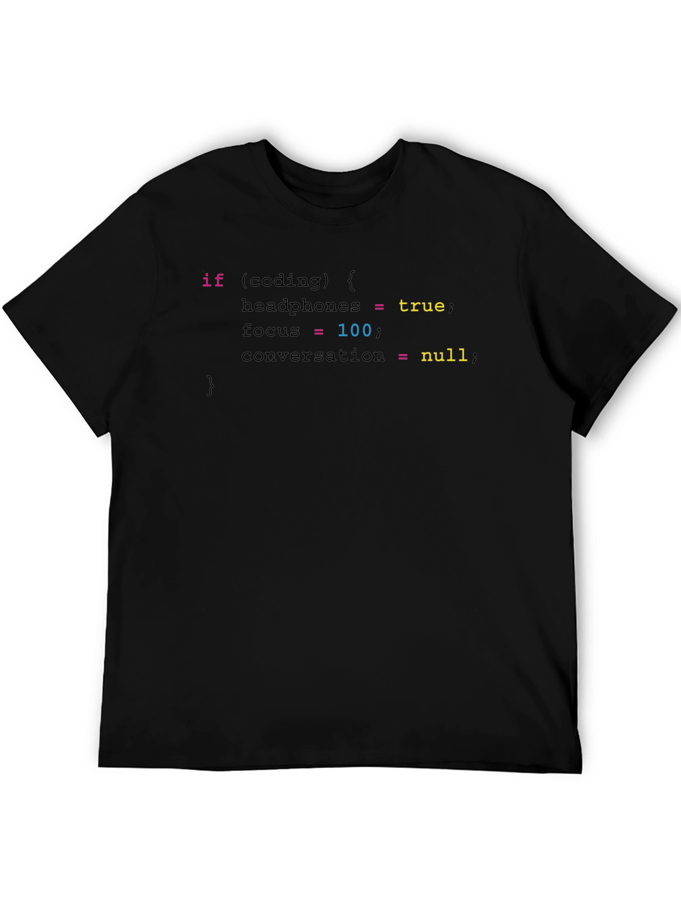 Black Coding Humor T-Shirt - Programmer Gift view 5