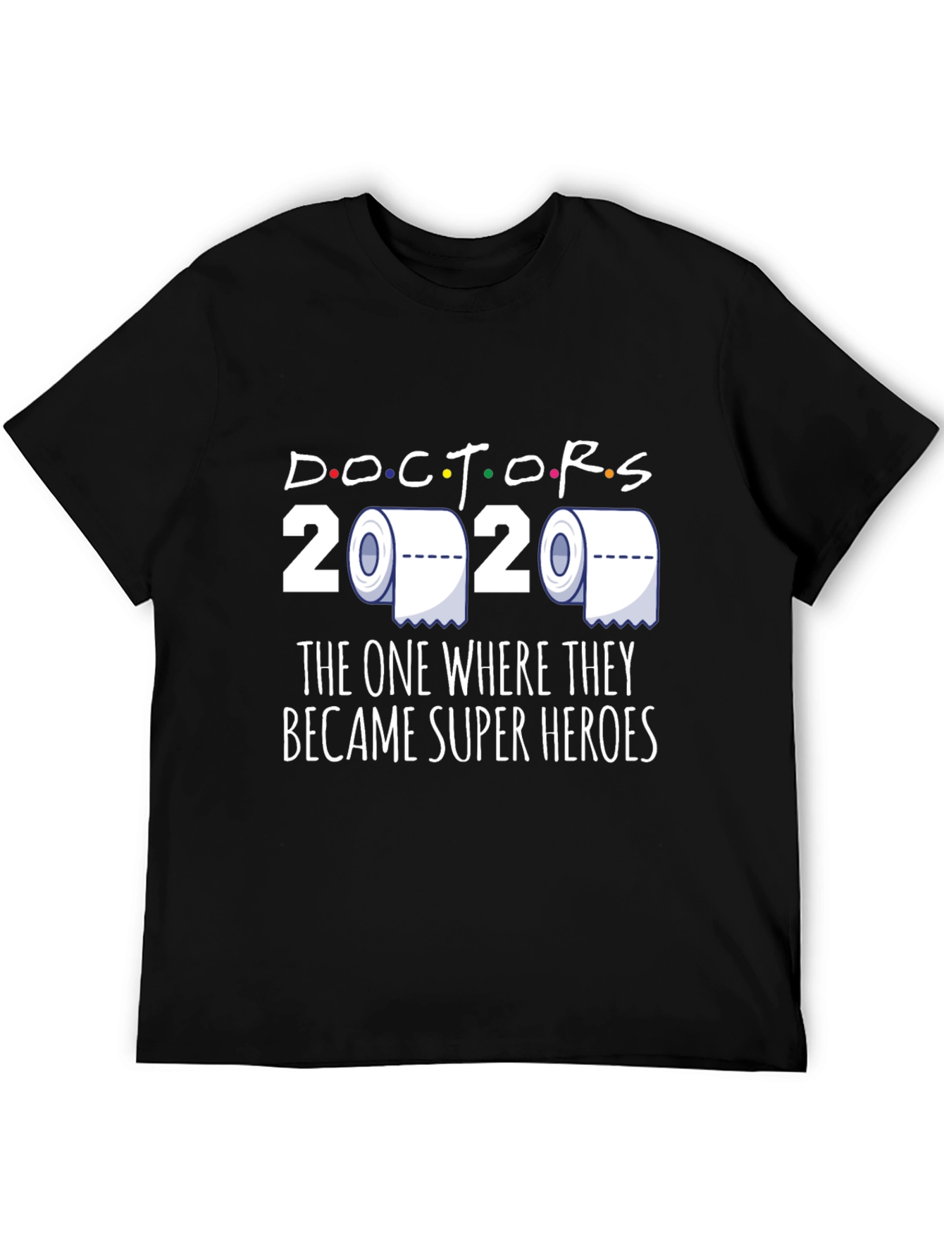 Black Doctors 2020 Superheroes T-Shirt view 5