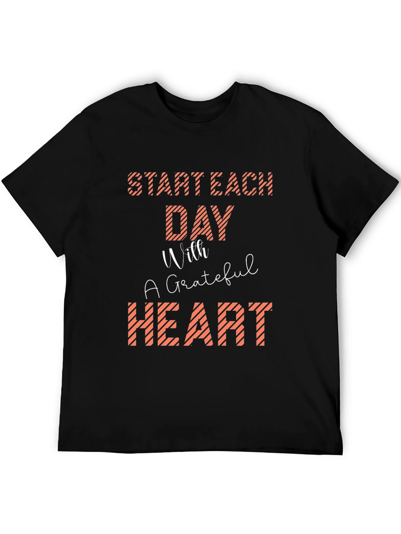 Grateful Heart Graphic Tee - Black - 5