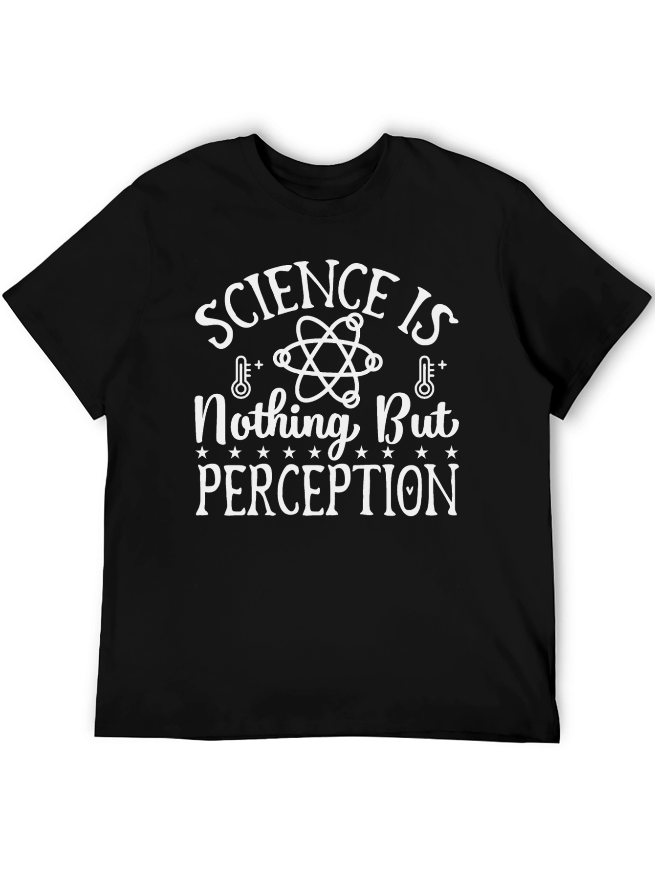 Black Science is Nothing But Perception Graphic Tee view 5