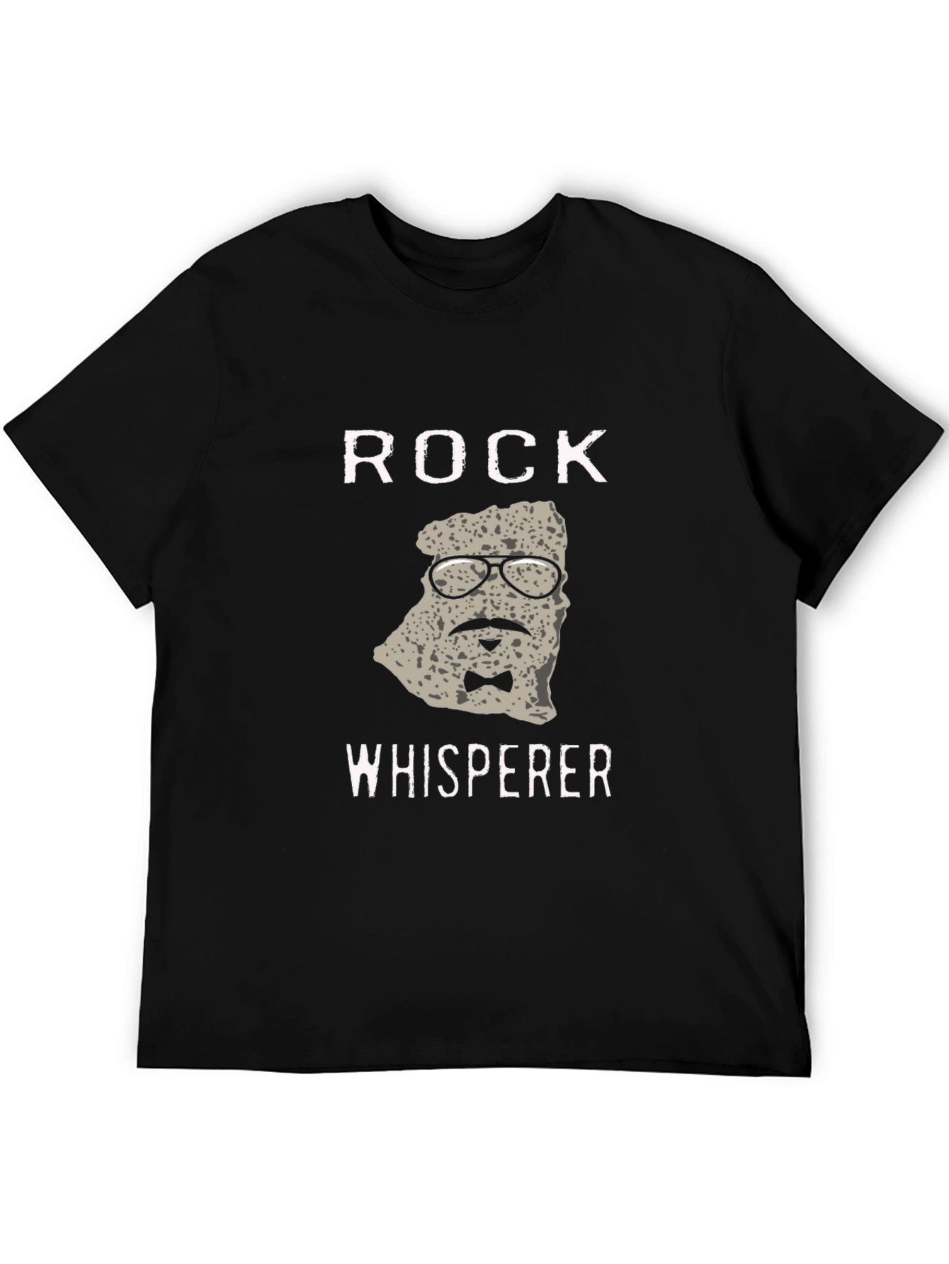 Black Rock Whisperer T-Shirt Funny Geology Shirt view 5