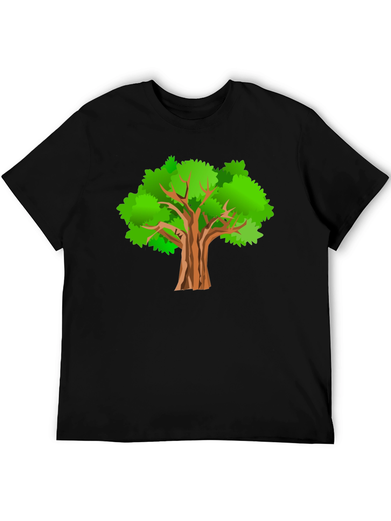 Tree Graphic Tee - Nature Inspired Design - 5