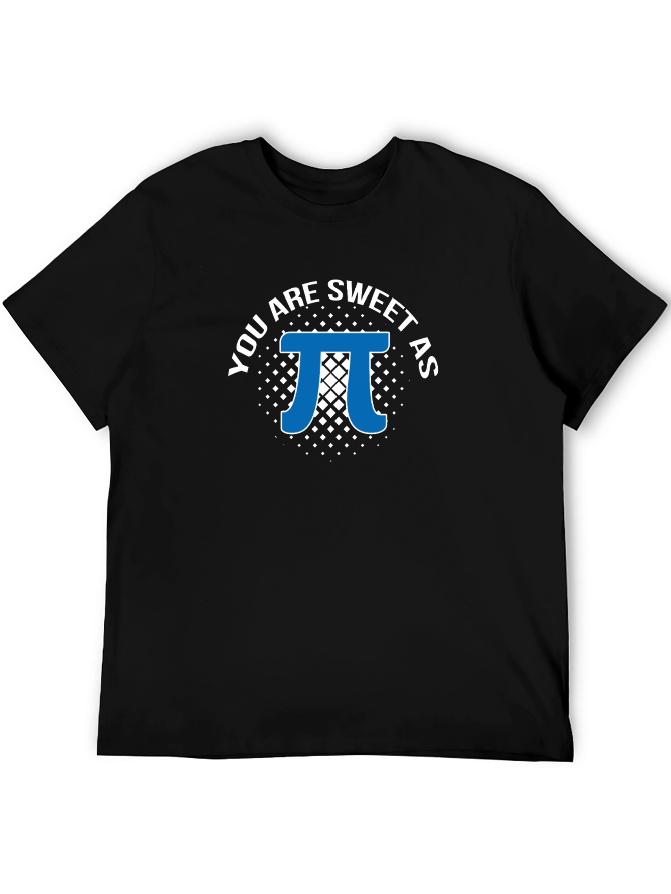 Black You Are Sweet as Pi T-Shirt - Math Pun Tee view 5