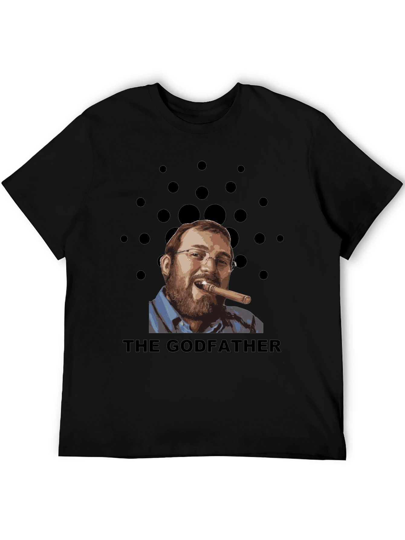 Black The Godfather Cardano T-Shirt view 5