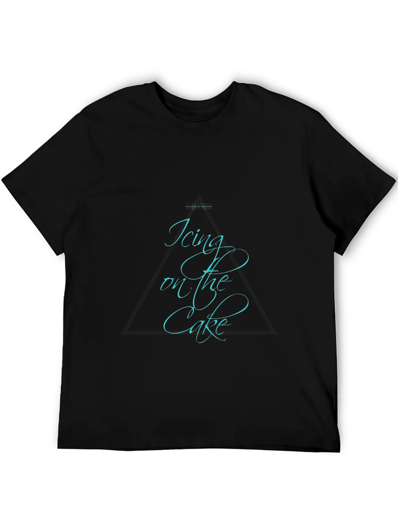 Black Icing on the Cake Graphic Black T-Shirt view 5