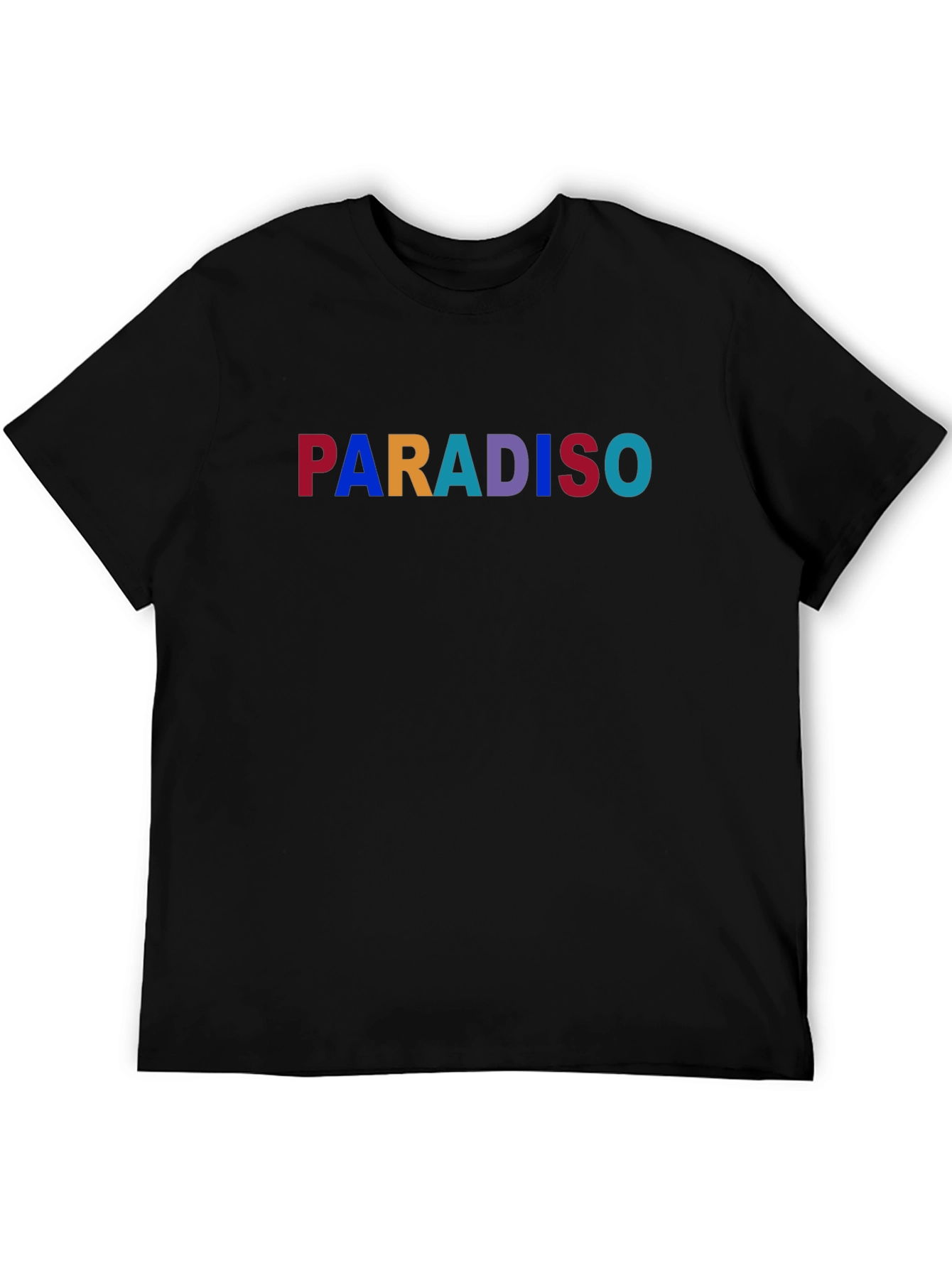 Black Paradiso Graphic Tee - Colorful Comfort view 5