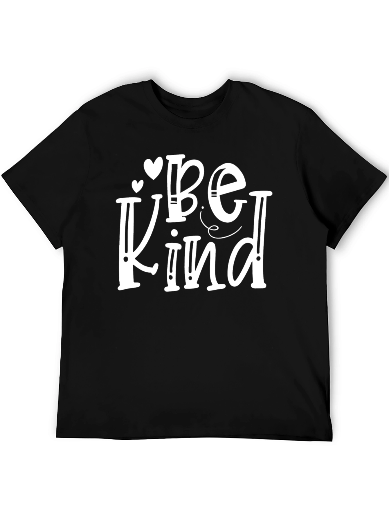 Black Be Kind Graphic Tee - Stylish Unisex T-Shirt view 5