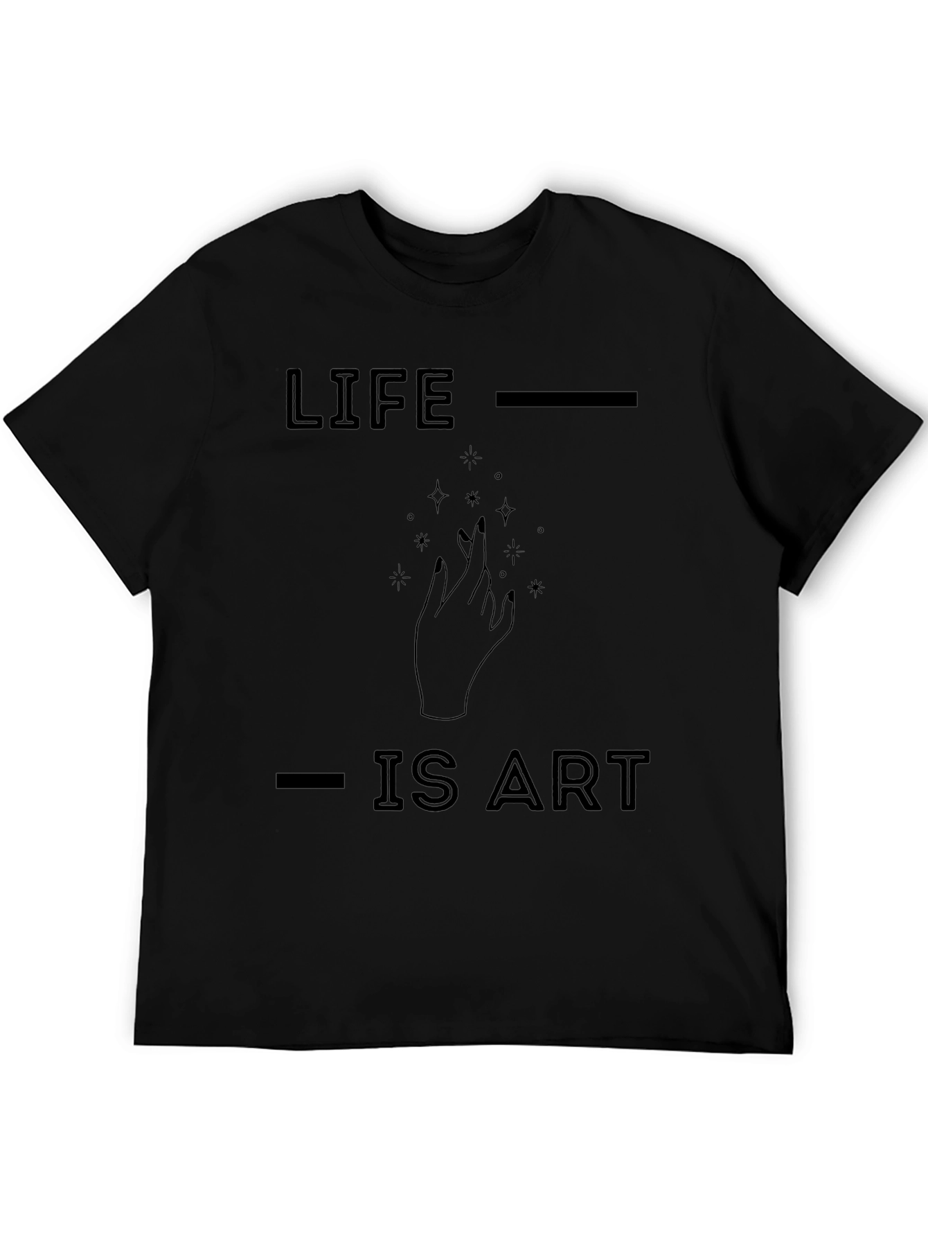 Life is Art Graphic T-Shirt -  Unisex Cotton Tee - 5