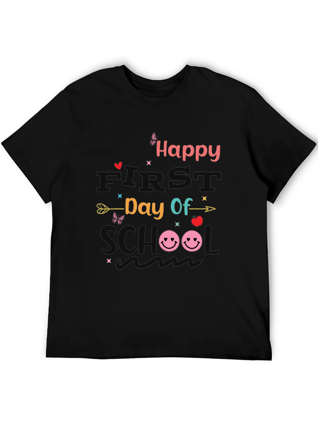 Happy First Day of School T-Shirt - 5