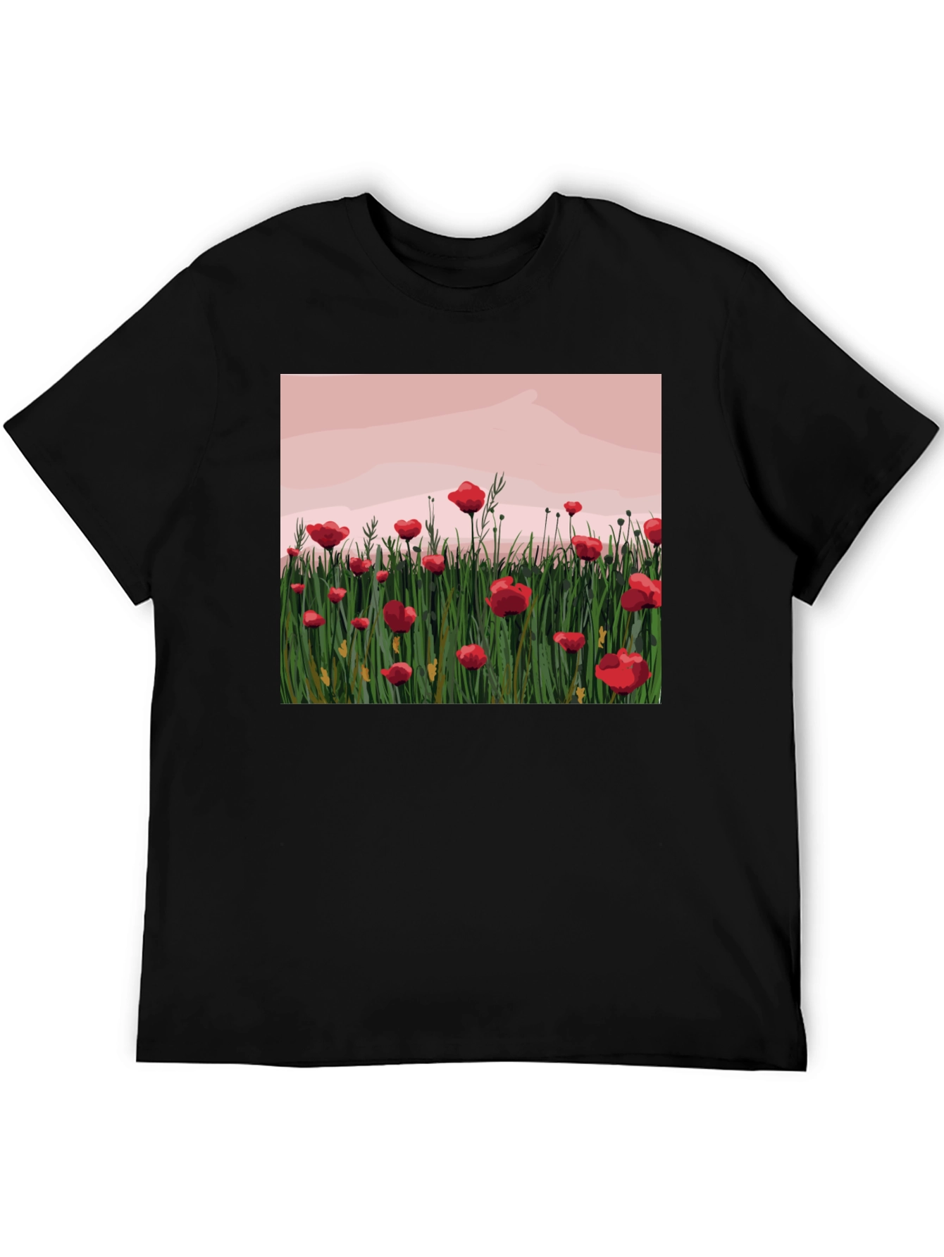 Poppy Field Graphic T-Shirt - 5