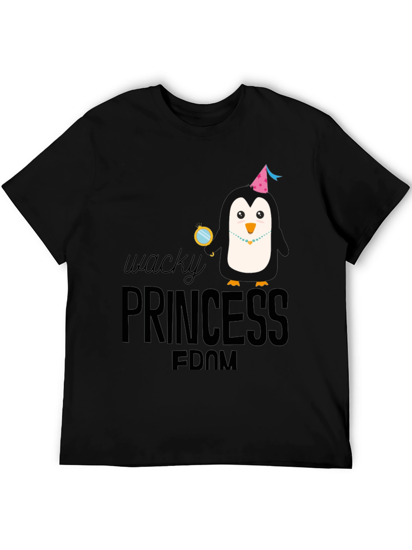Wacky Princess Penguin T-Shirt - Quirky Style - 5