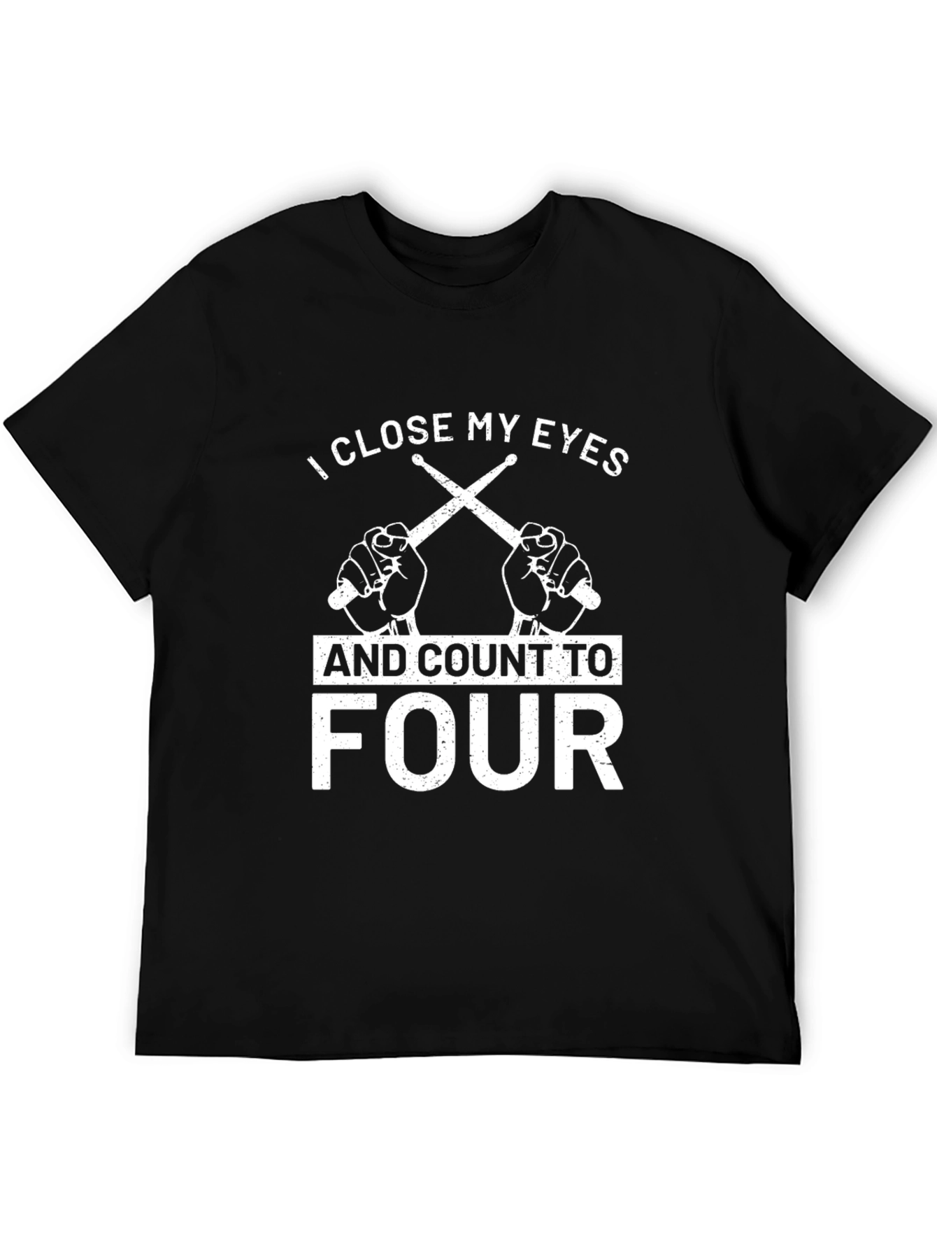 I Close My Eyes Drummer T-Shirt - 5
