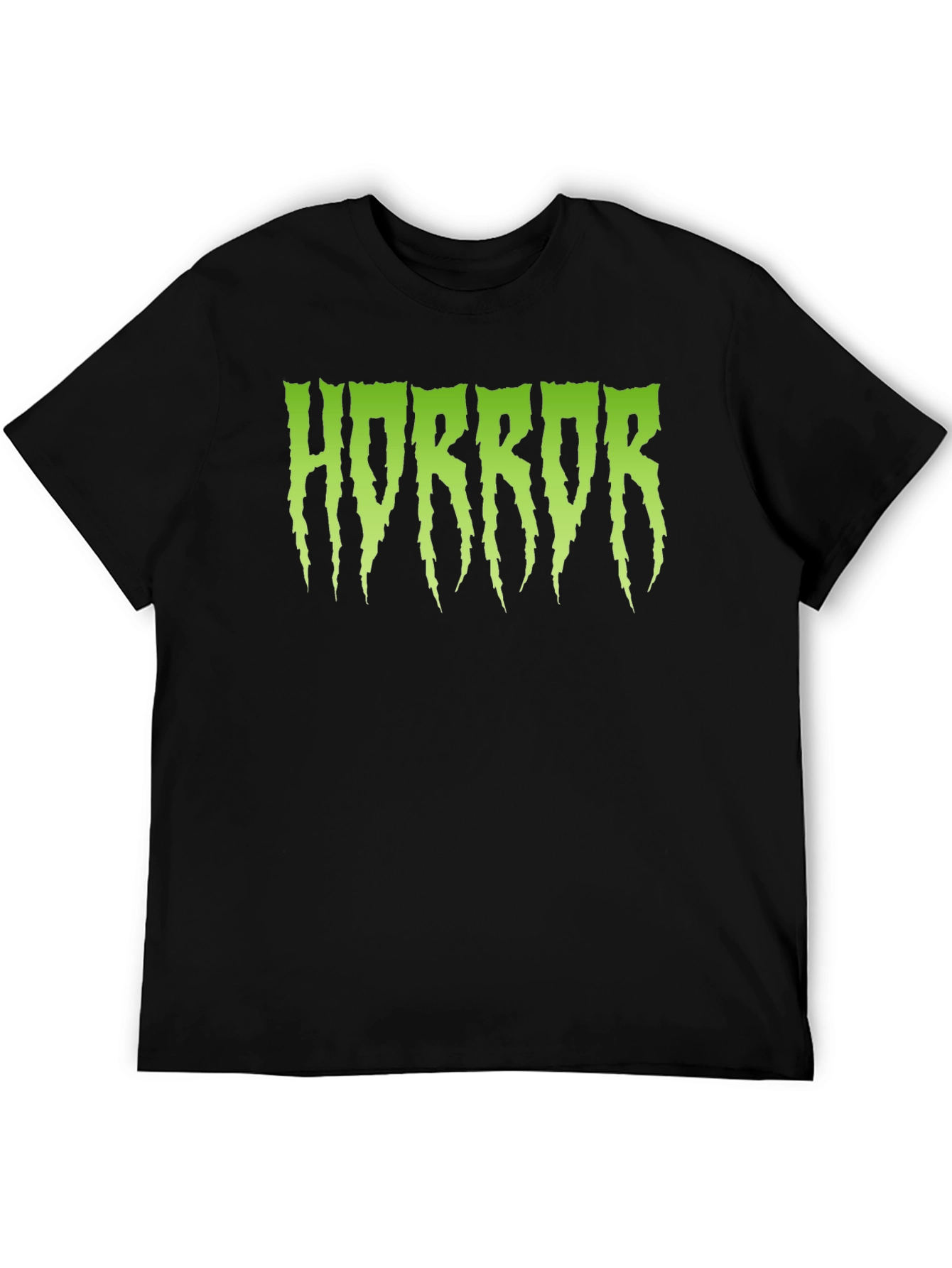 Black Horror Drip Graphic T-Shirt - Spooky Season Essential view 5