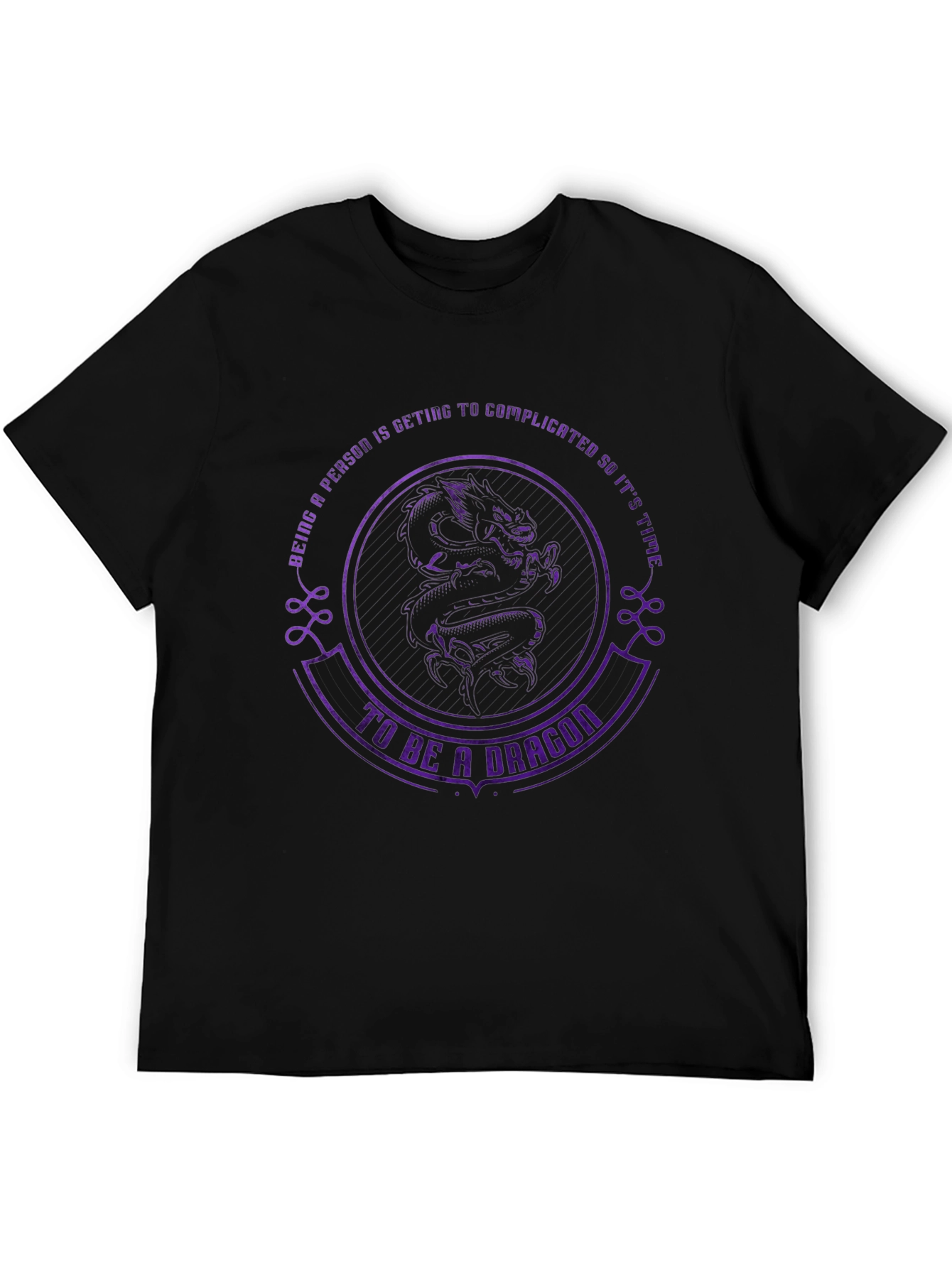 Black Dragon T-Shirt: Embrace Your Inner Dragon! view 5