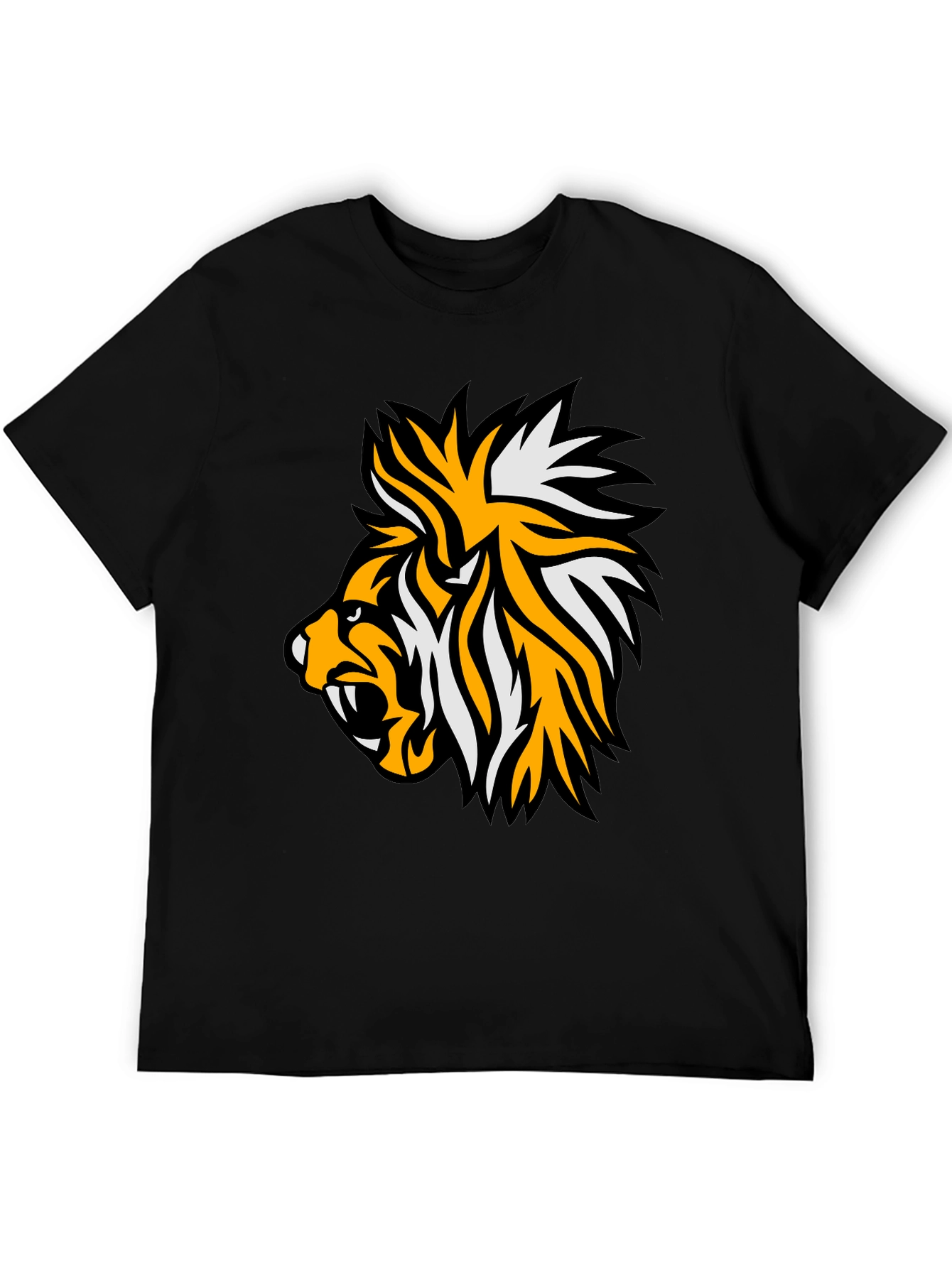 Black Bold Tiger Graphic Tee - Fierce Style! view 5