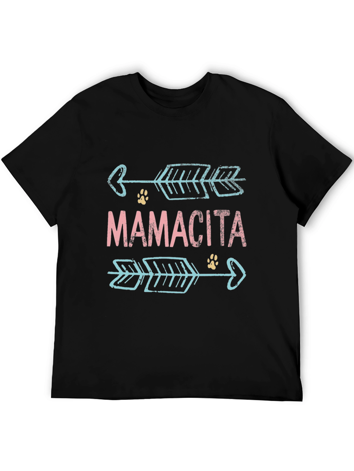Black Mamacita Arrows Graphic T-Shirt view 5