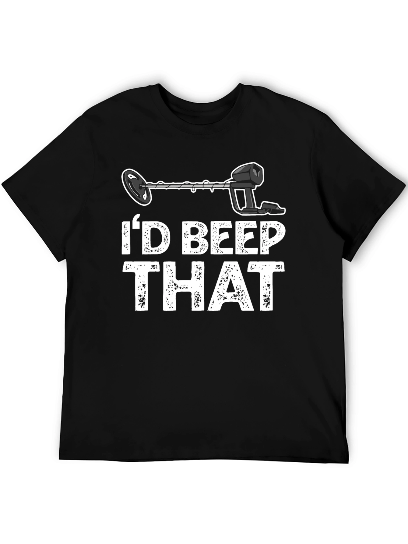 Black I'd Beep That T-Shirt view 5