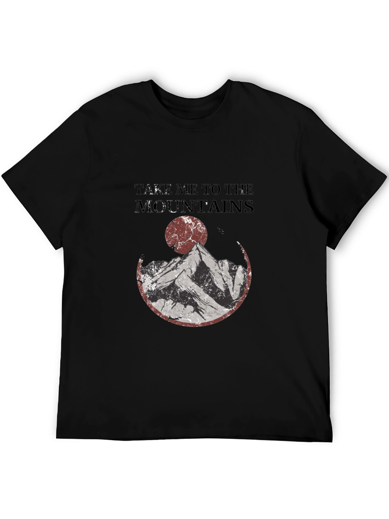 Black Mountains Graphic Tee - Adventure Awaits! view 5