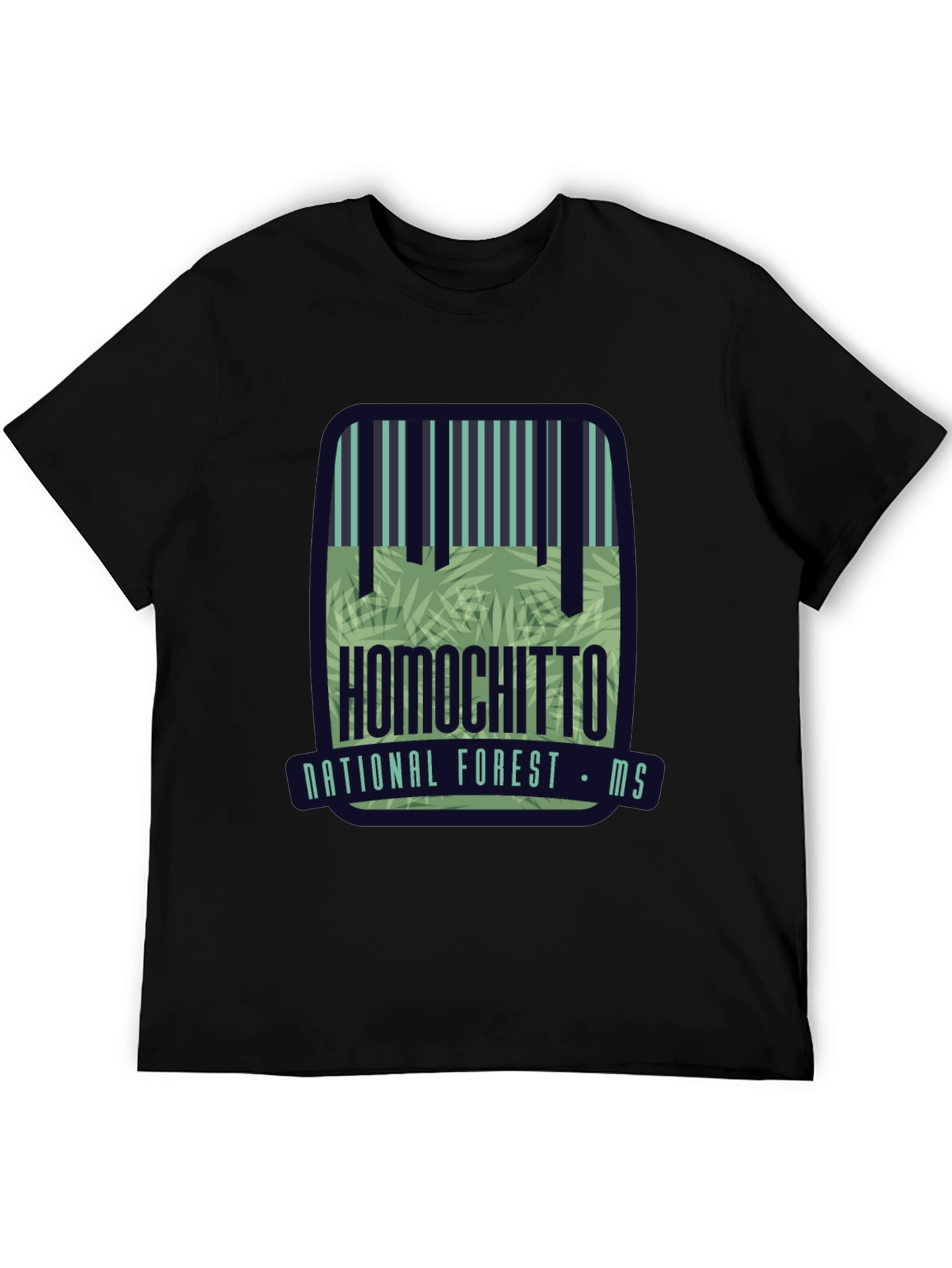 Black Homochitto National Forest T-Shirt view 5