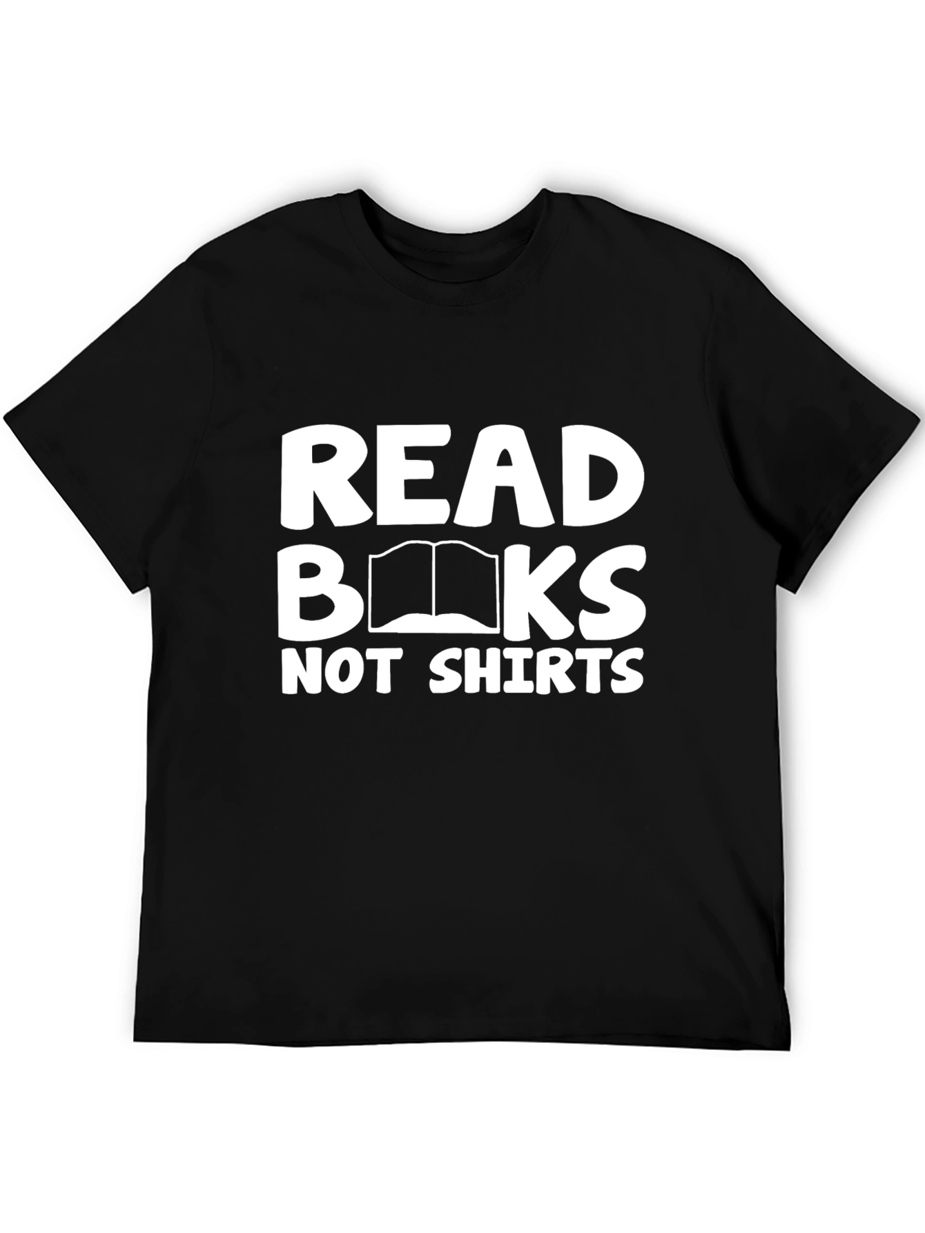 Black Read Books, Not Shirts - Graphic Tee view 5