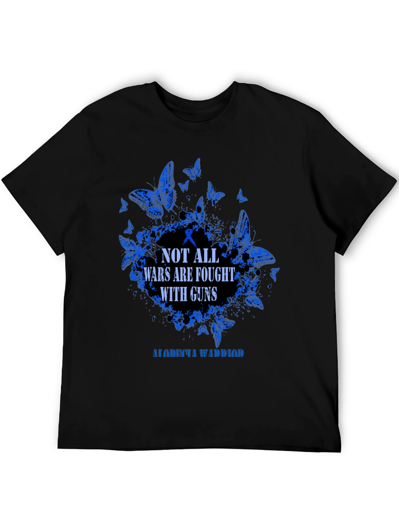 Alopecia Warrior Butterfly Graphic Tee - 5