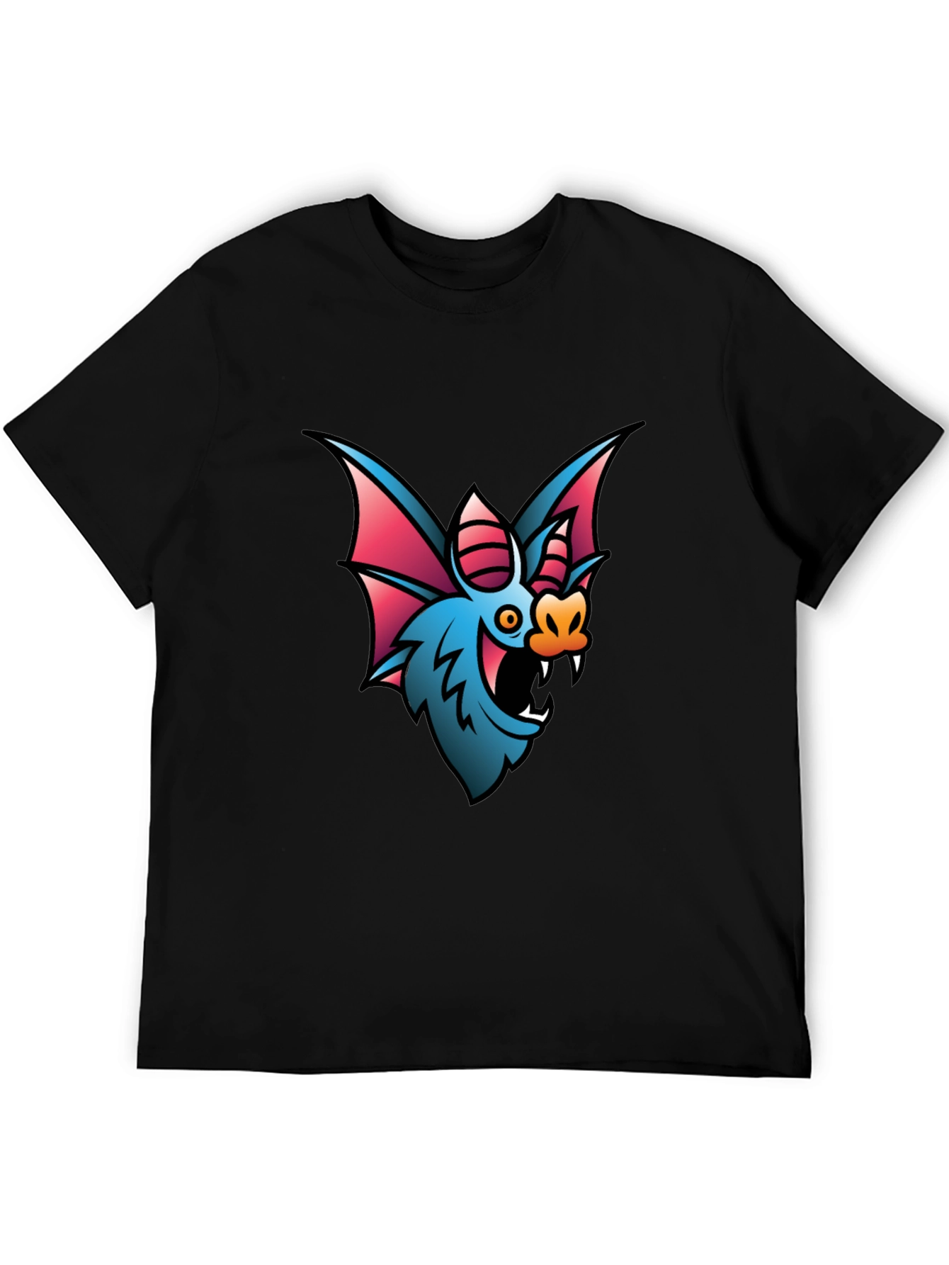 Black Bat Graphic T-Shirt - Unique & Stylish Design view 5