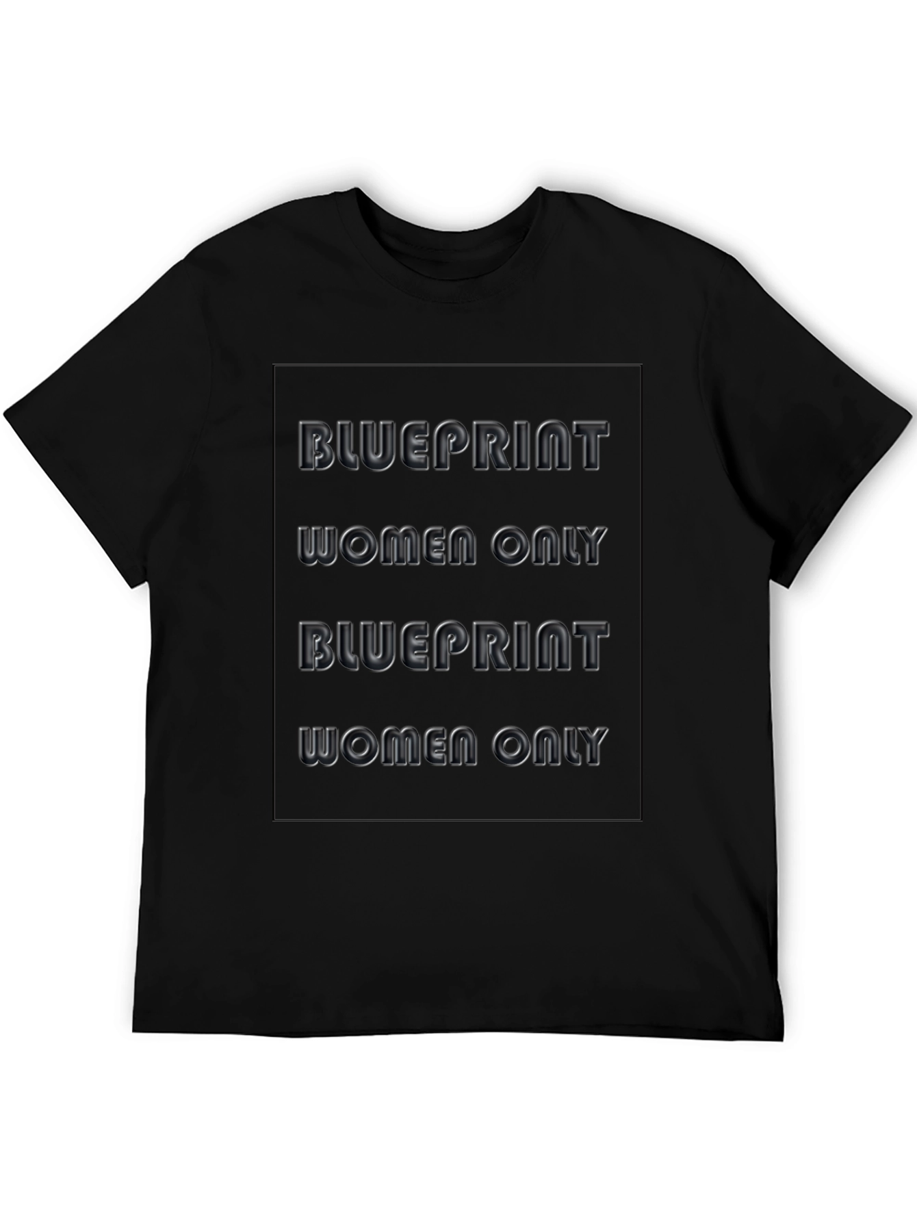 Black Blueprint Women Only Graphic Tee view 5