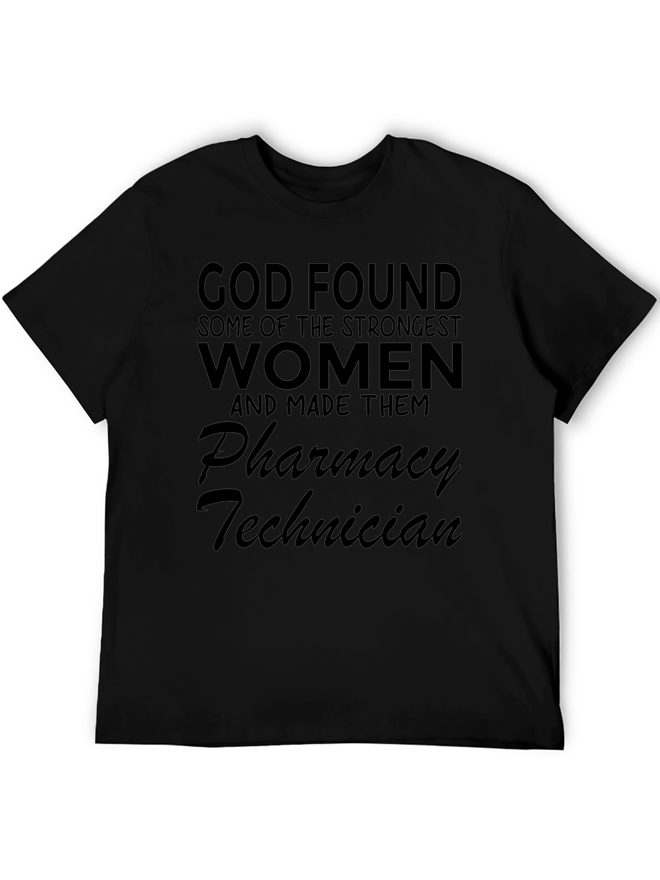 Black Pharmacy Technician Women's T-Shirt view 5