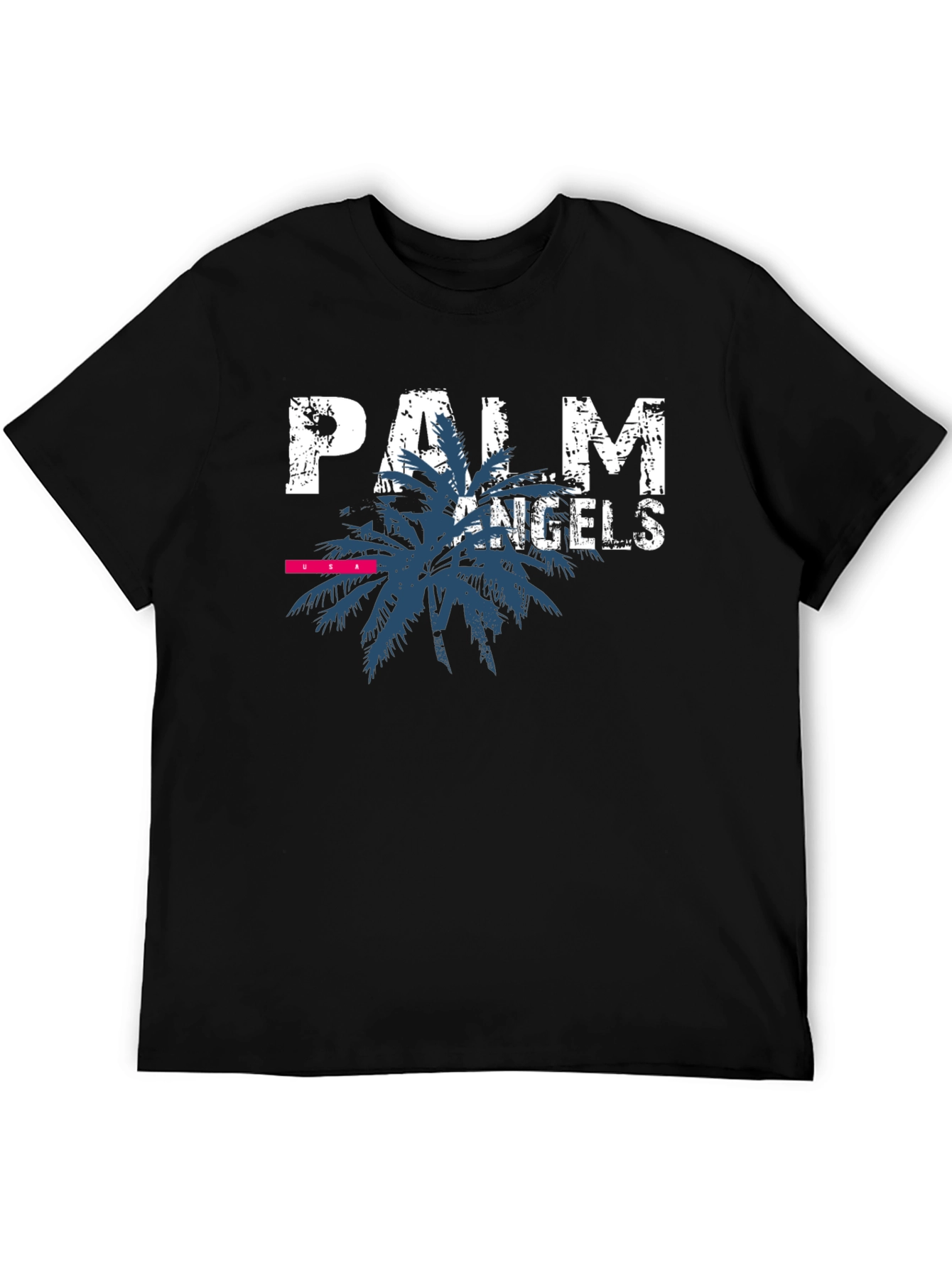 Black Palm Angels Graphic Print Black T-Shirt view 5