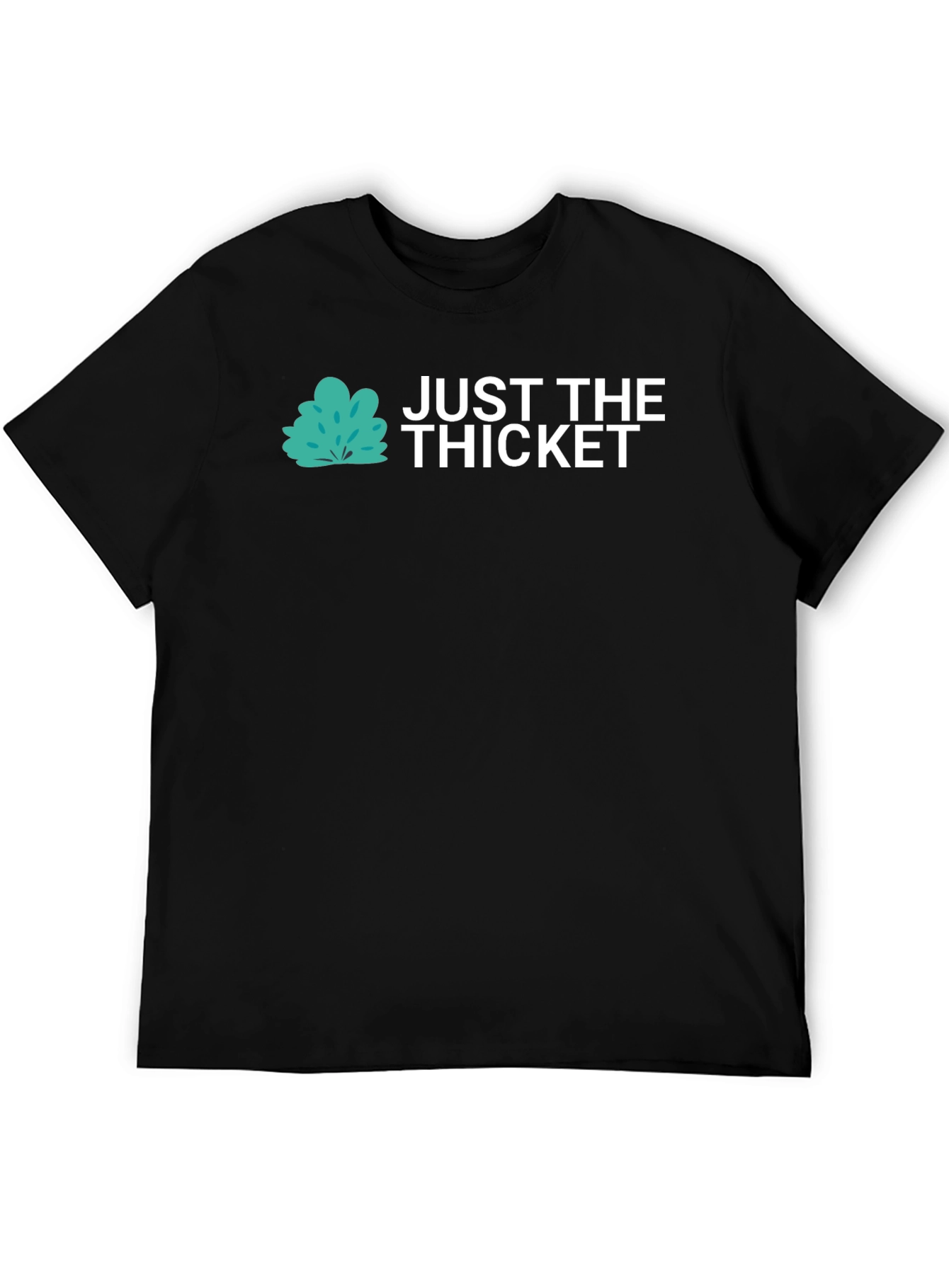 Black Just The Thicket Graphic Tee - Soft Cotton Blend view 5
