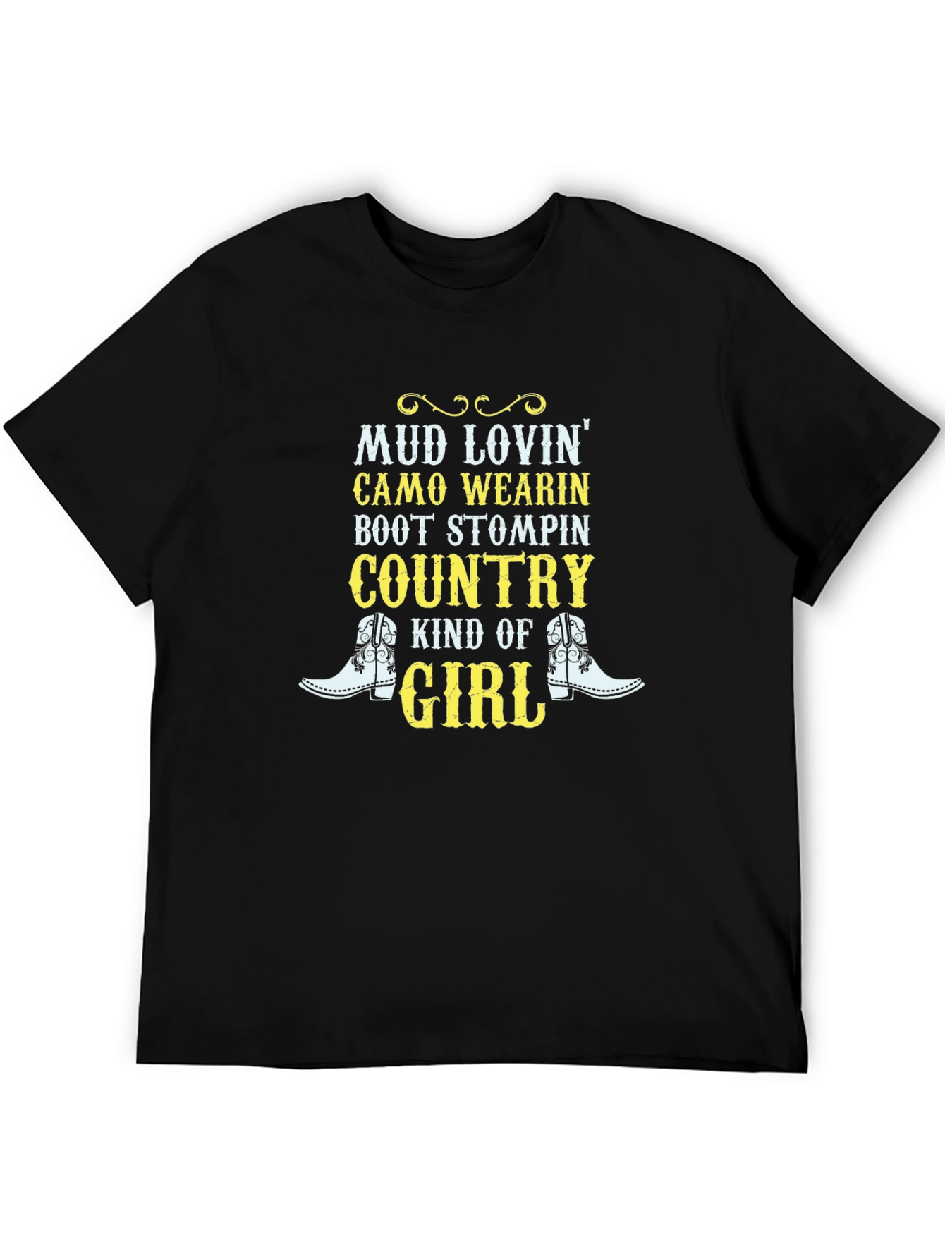 Black Mud Lovin' Country Girl Graphic Tee view 5