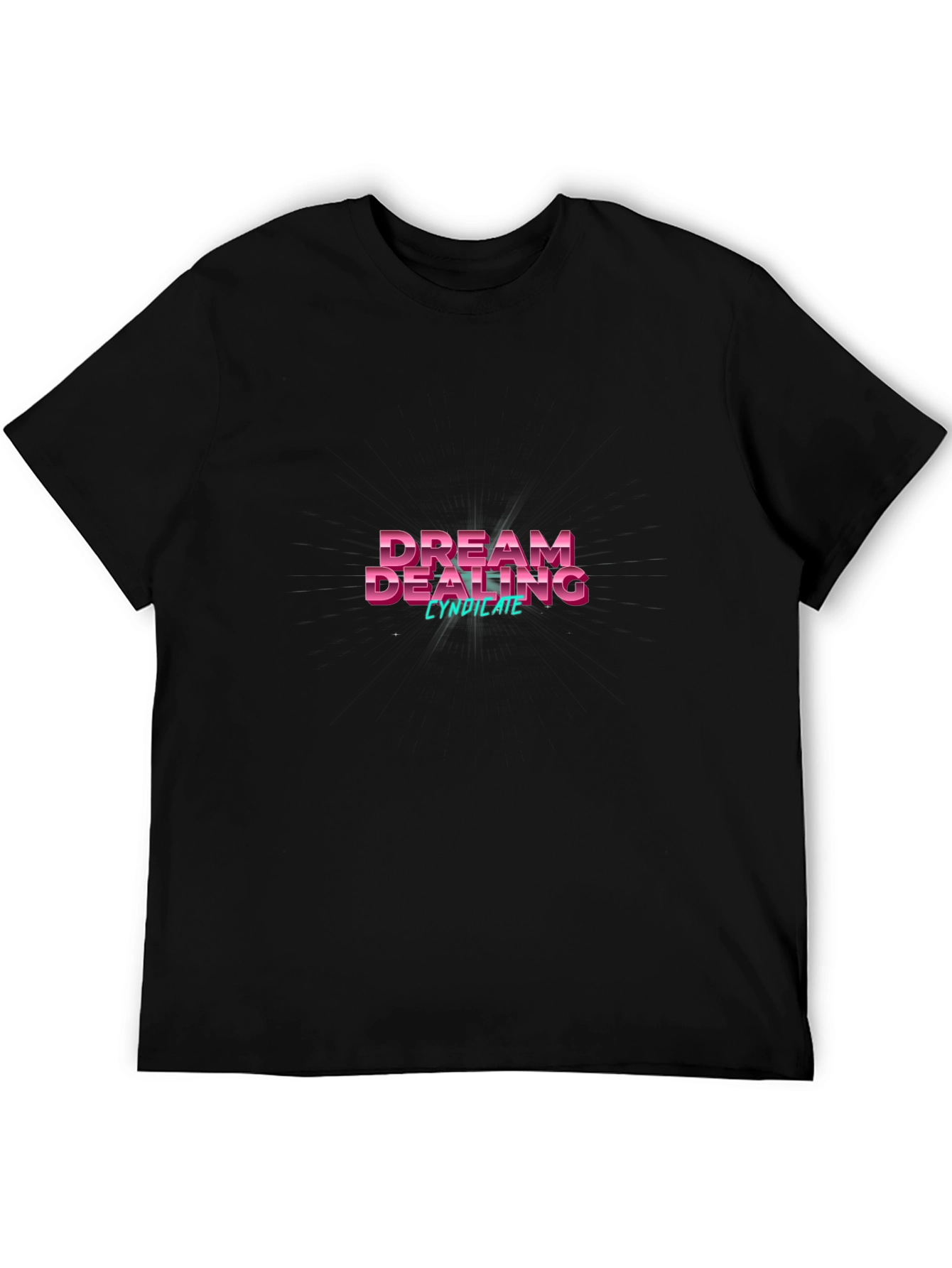 Black Dream Dealing Syndicate Black T-Shirt view 5