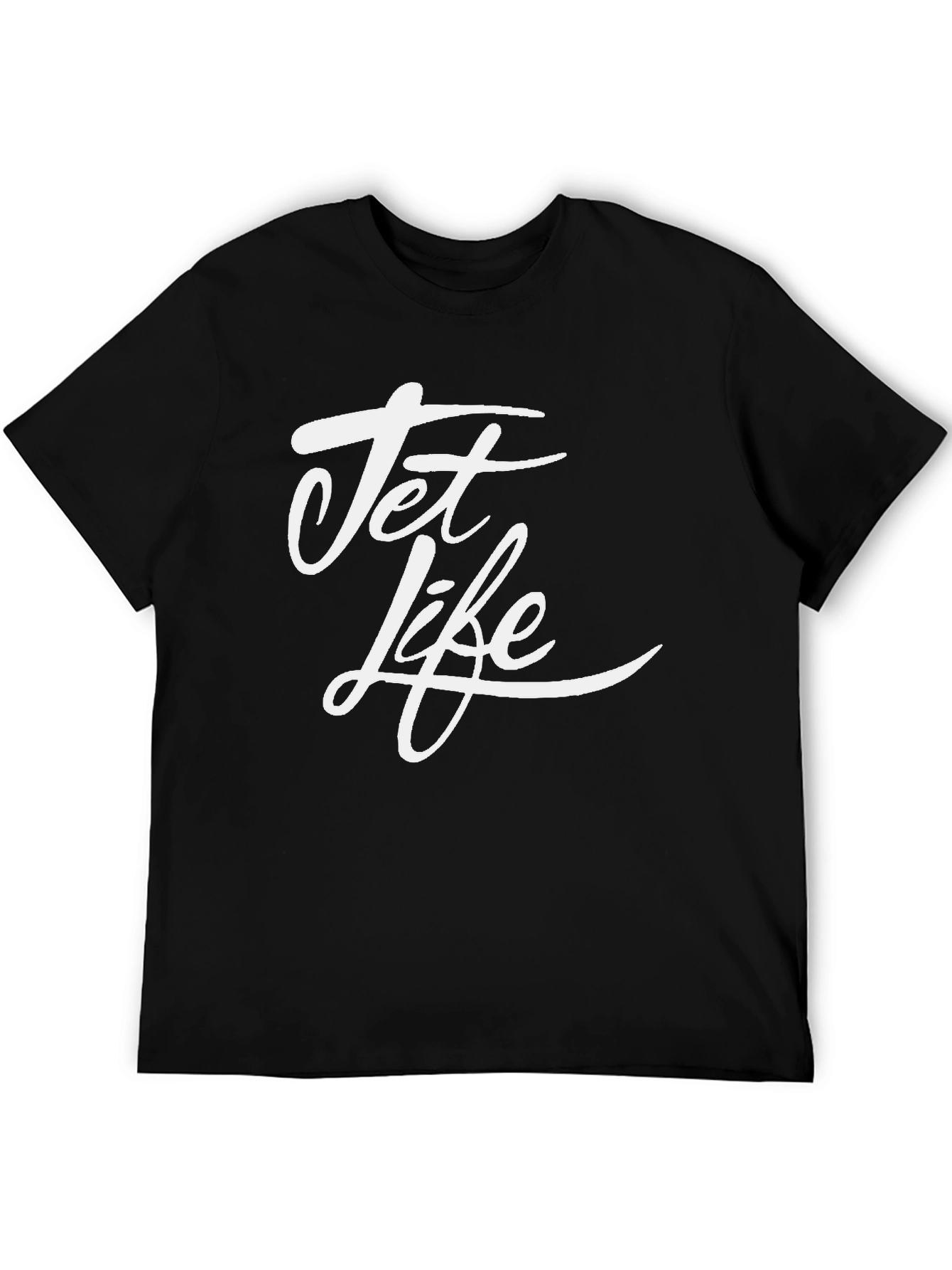 Black Jet Life Black Graphic T-Shirt - Stylish Men's Tee view 5