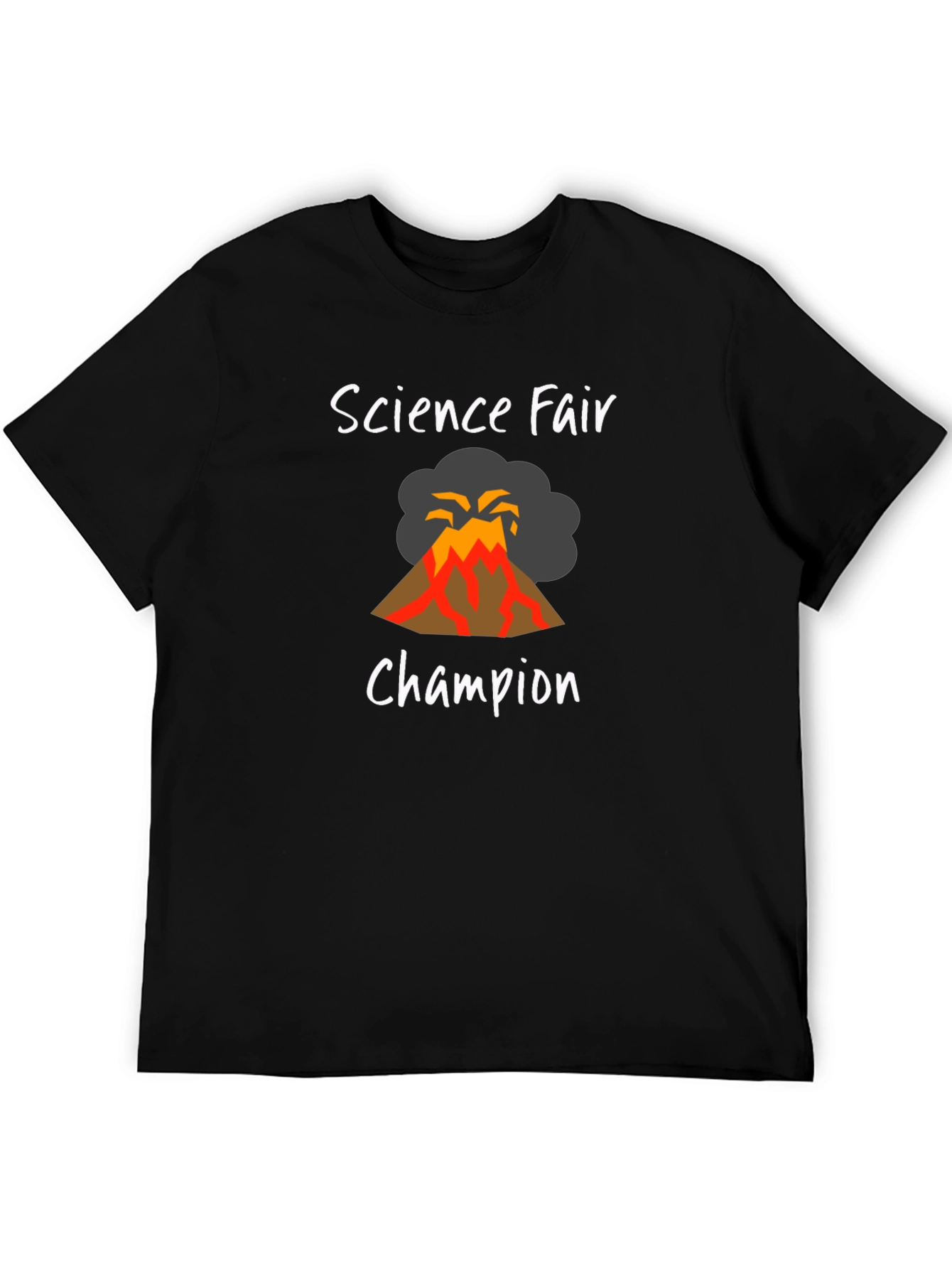 Black Science Fair Champion Volcano T-Shirt view 5
