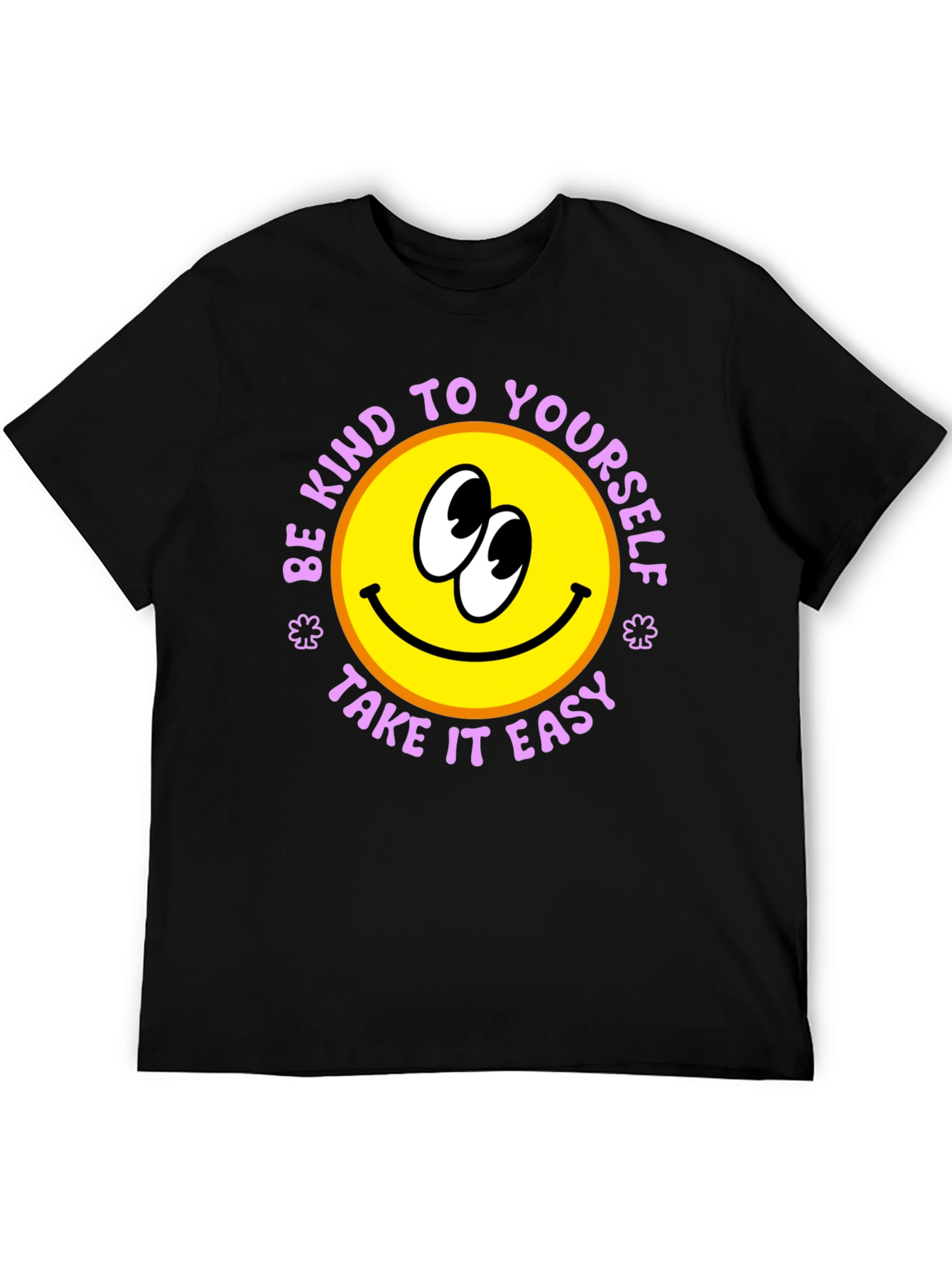 Black Be Kind to Yourself Graphic T-Shirt view 5
