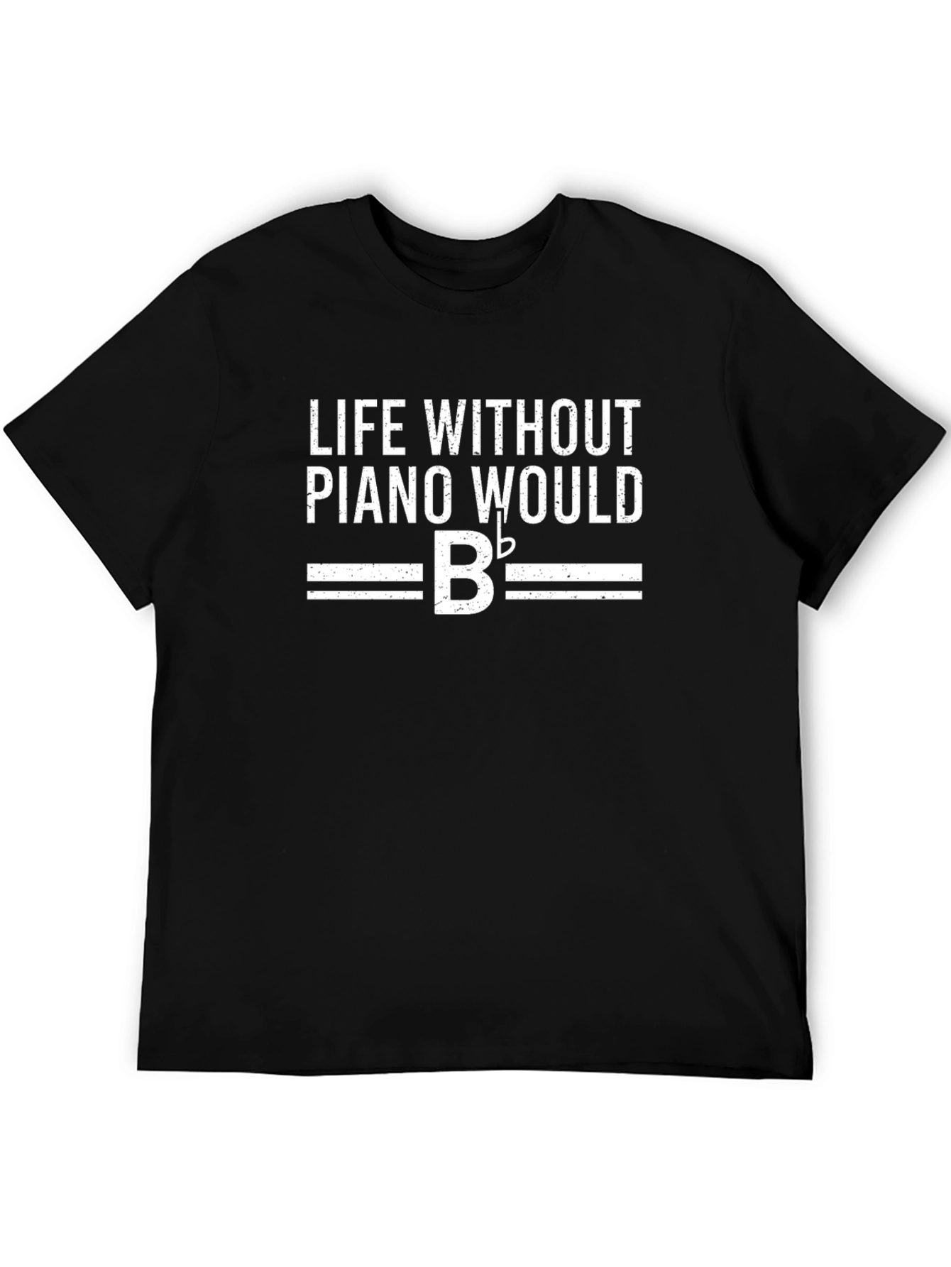 Black Life Without Piano B Flat T-Shirt view 5