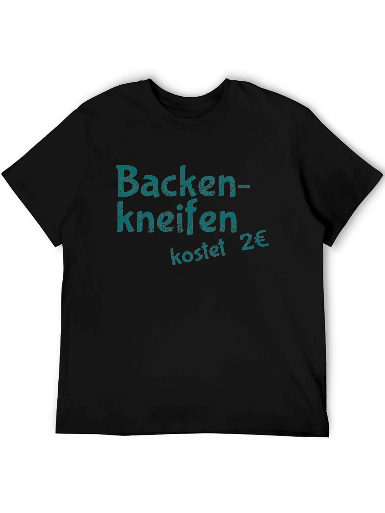 Black Backen Kneifen T-Shirt view 5
