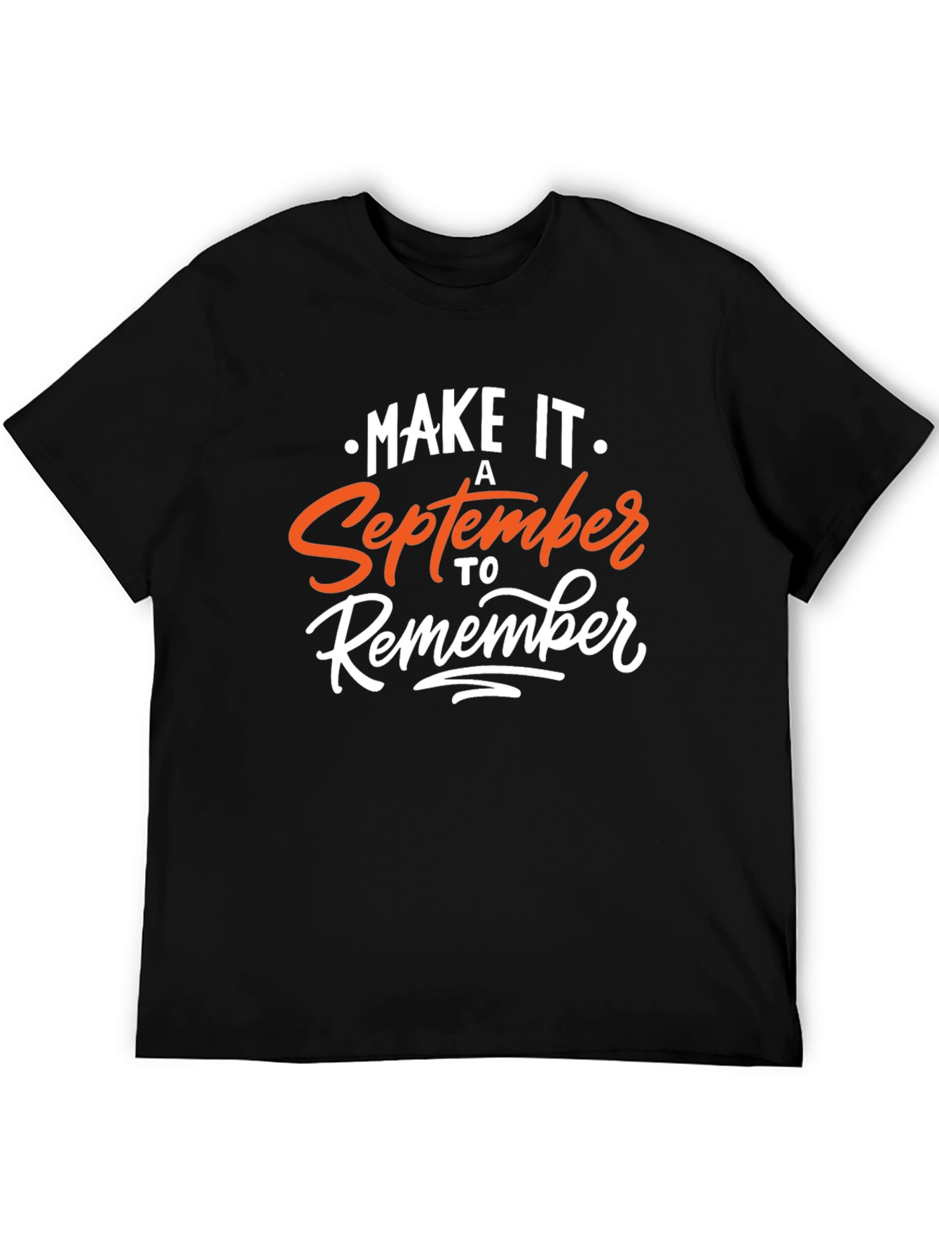 Black September to Remember T-Shirt view 5