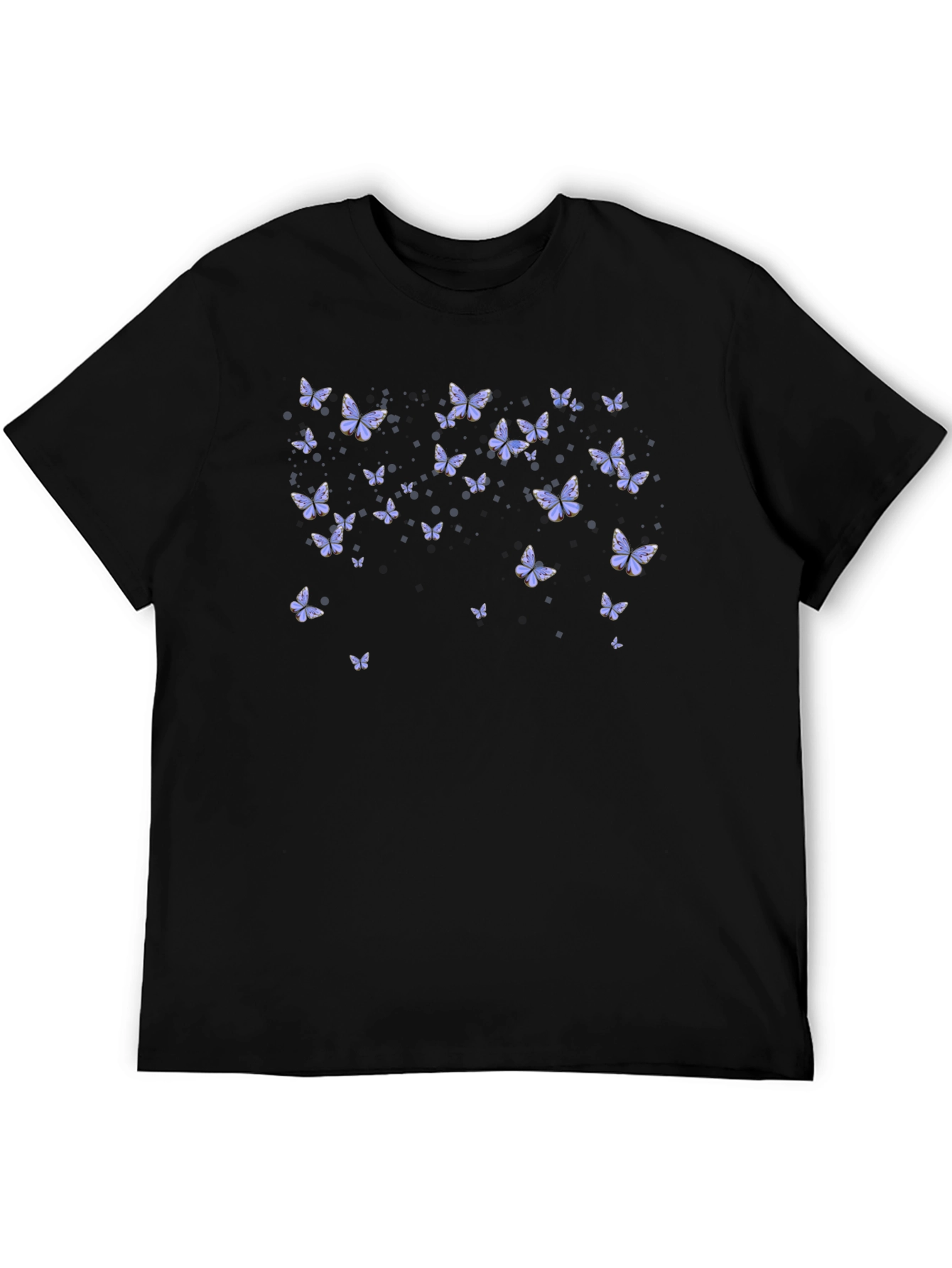 Black Butterfly Graphic Tee - Stylish Black T-Shirt view 5