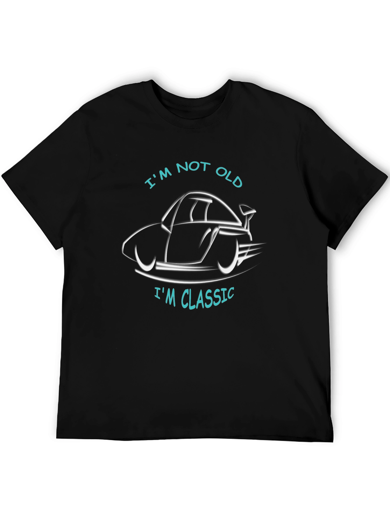 Black I'm Not Old I'm Classic Graphic T-Shirt view 5