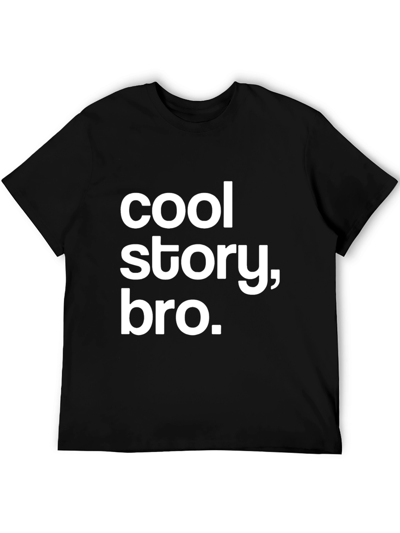 Black Cool Story Bro Graphic Tee - Trendy Sarcastic T-Shirt view 5