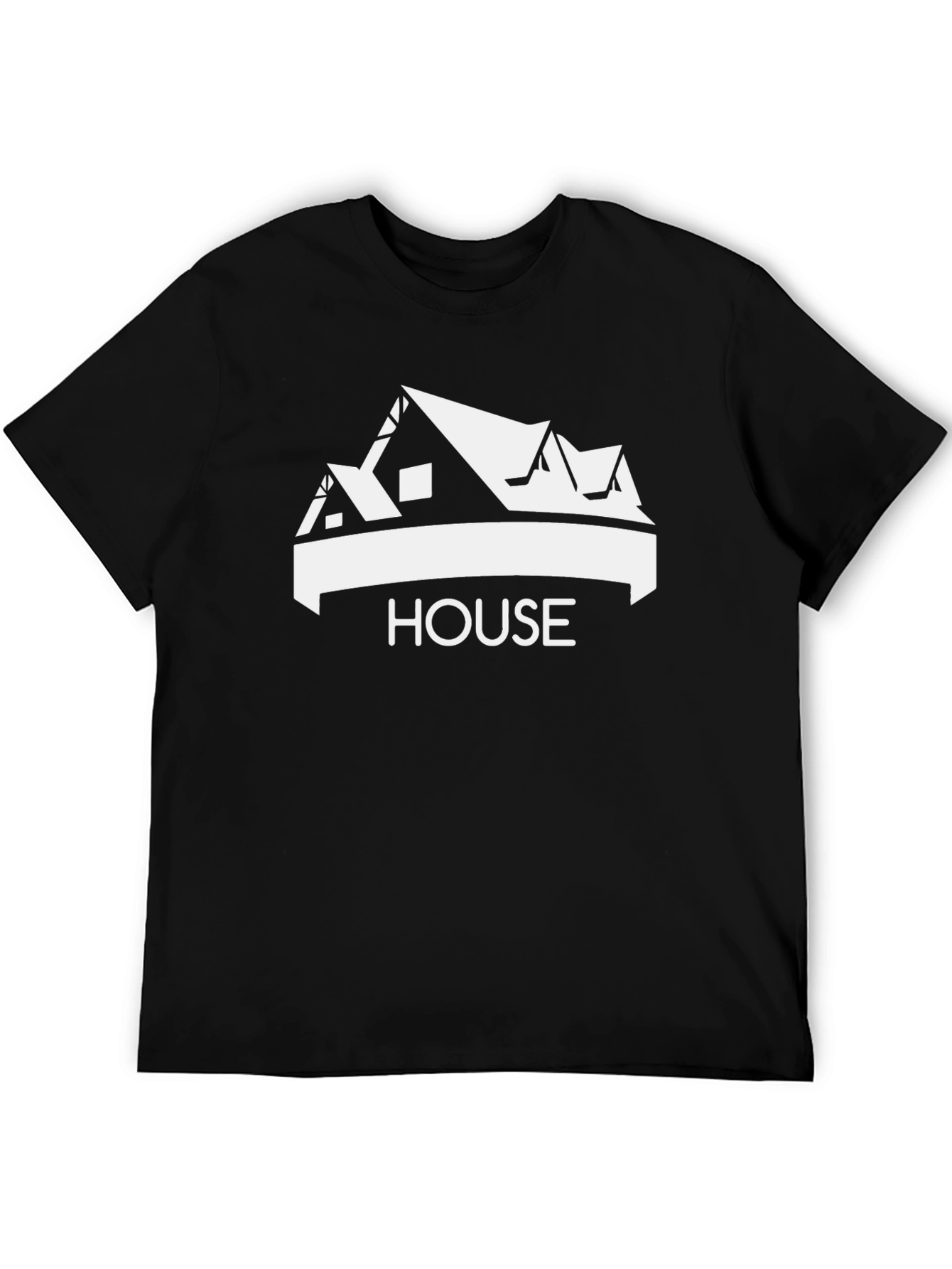 Black House Graphic Tee - Stylish & Comfortable view 5